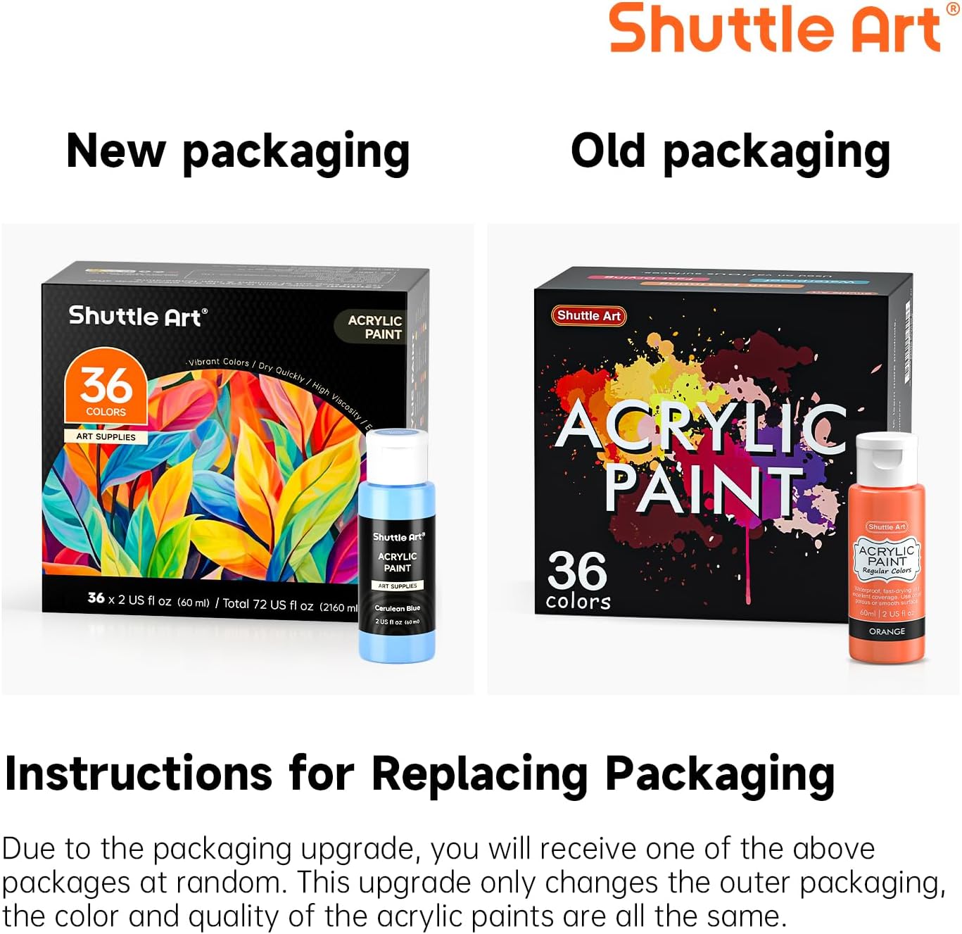 Informs customers about a change in product packaging while reassuring them that the product quality remains the same.