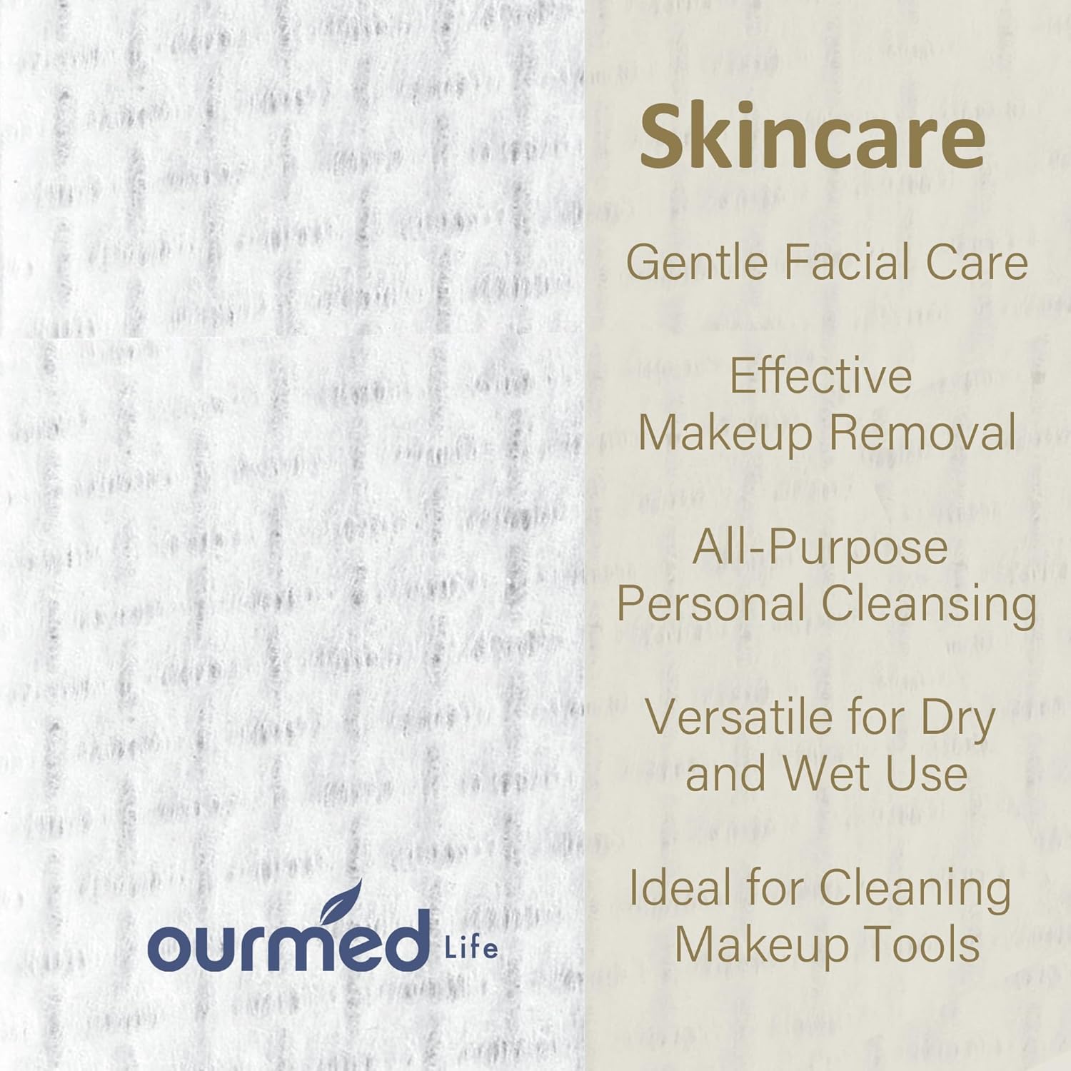 Highlights multiple skincare benefits and versatile uses of the product to demonstrate its value and effectiveness for various cleansing needs.