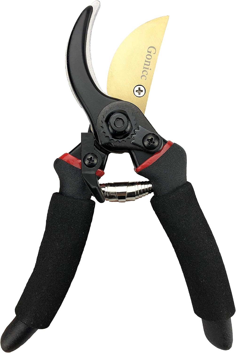 Highlights the high-quality Gomice blade to emphasize the product's cutting performance and durability.