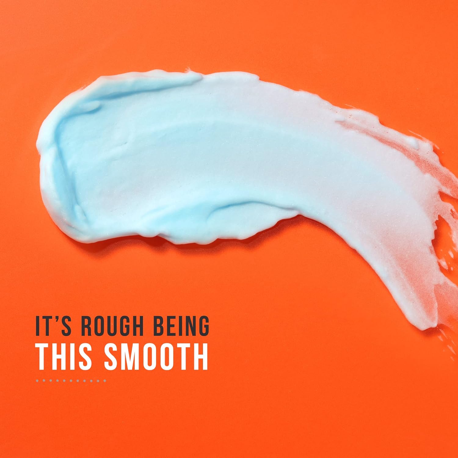 Emphasizes the product's smooth, creamy texture to highlight its quality and ease of application.