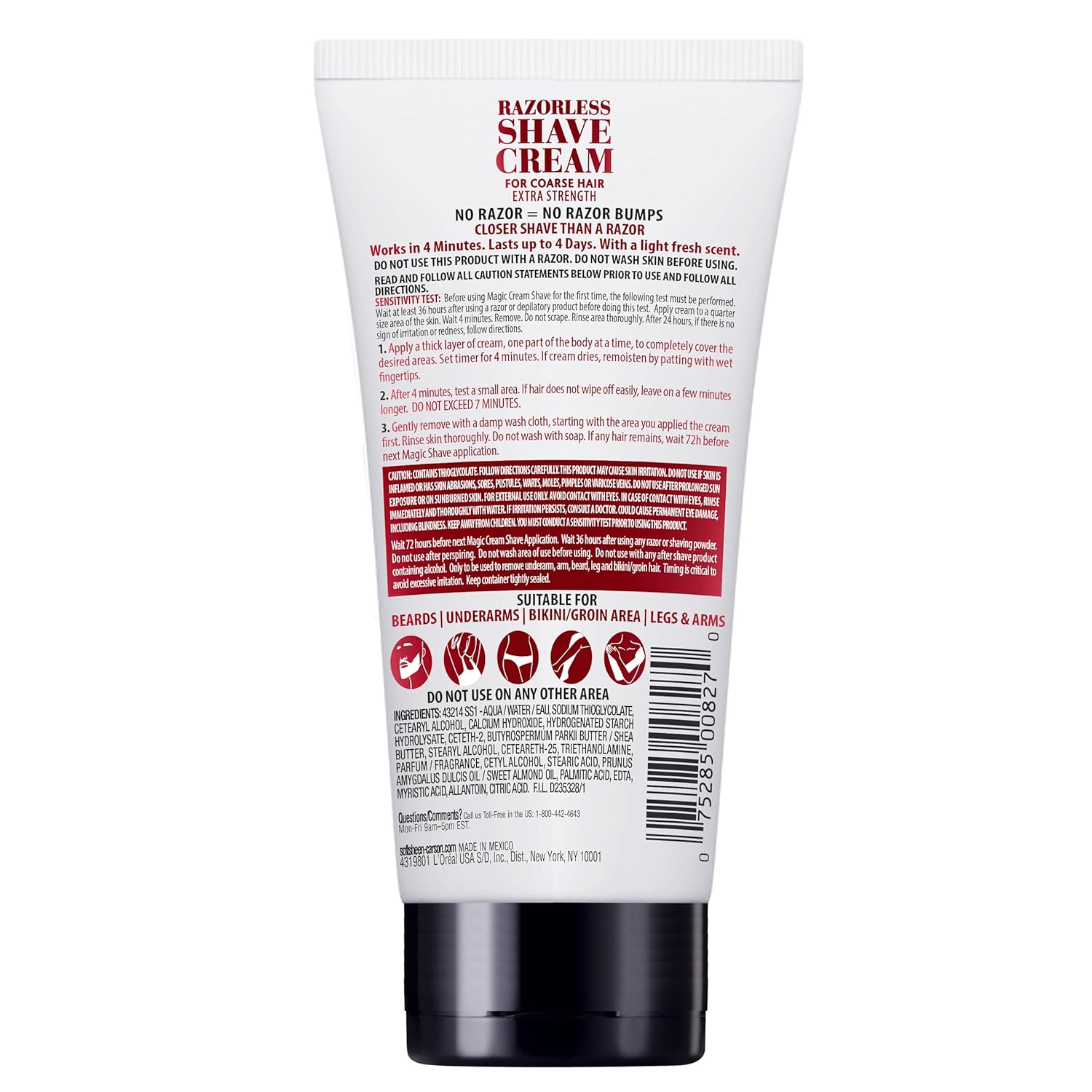 ingredients and how to use products