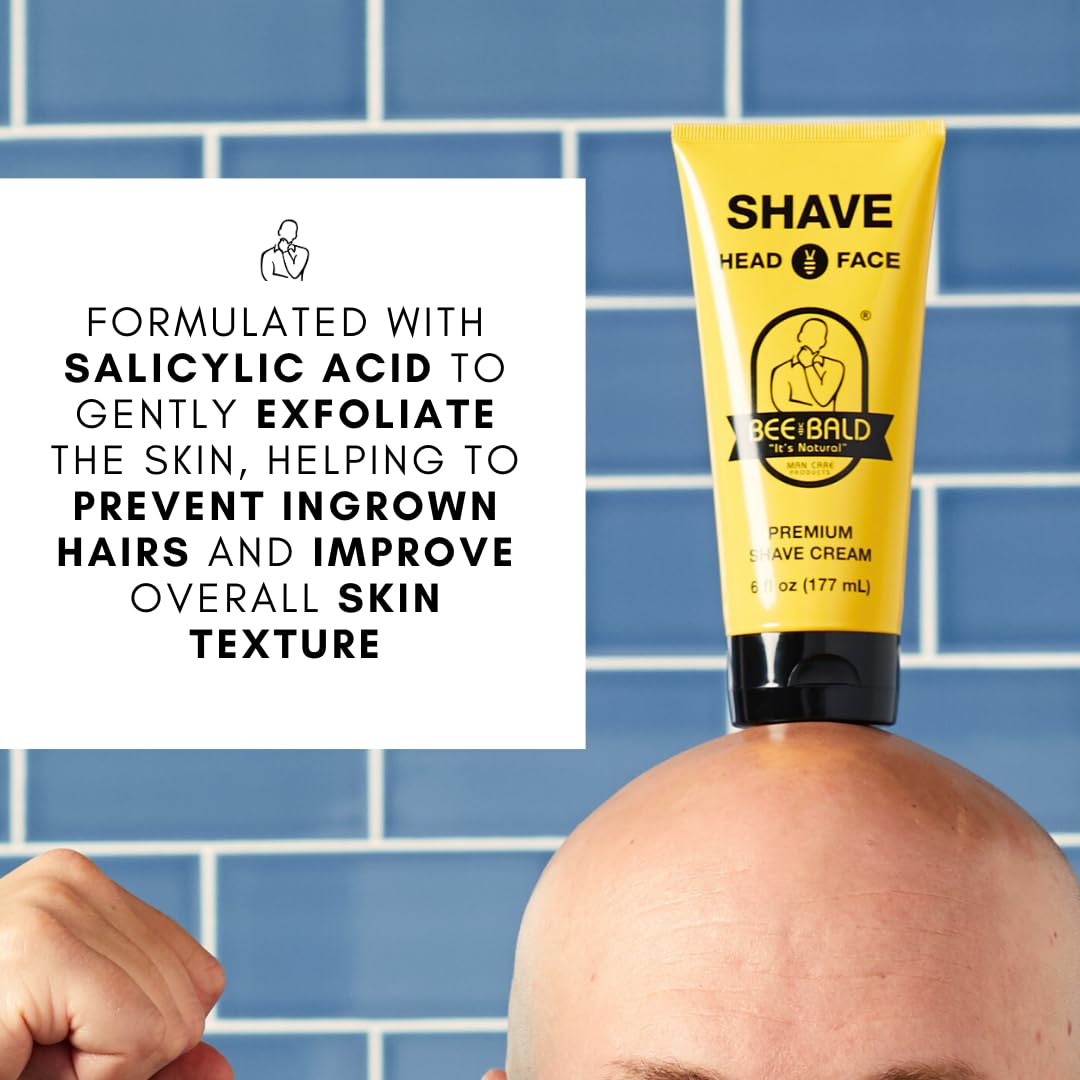 Highlights the product's key ingredient (salicylic acid) and its benefits for skin exfoliation, preventing ingrown hairs, and improving skin texture.