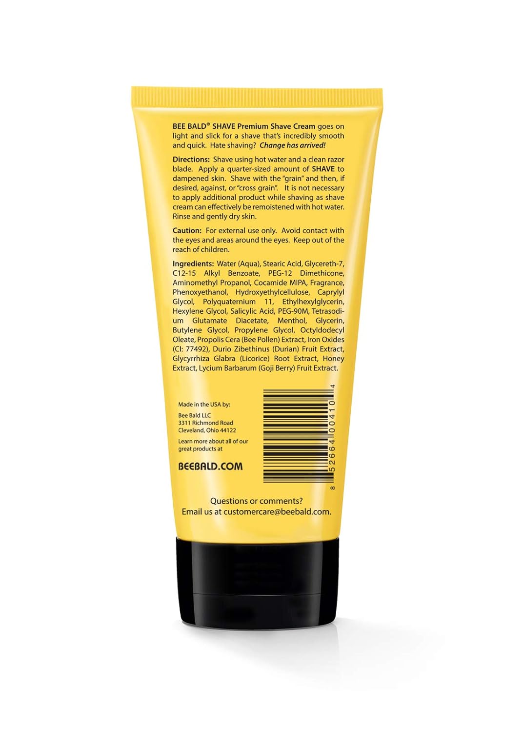 Provides step-by-step directions on how to use the shaving cream for best results. Highlights the product's key benefit of providing an incredibly smooth and quick shave.