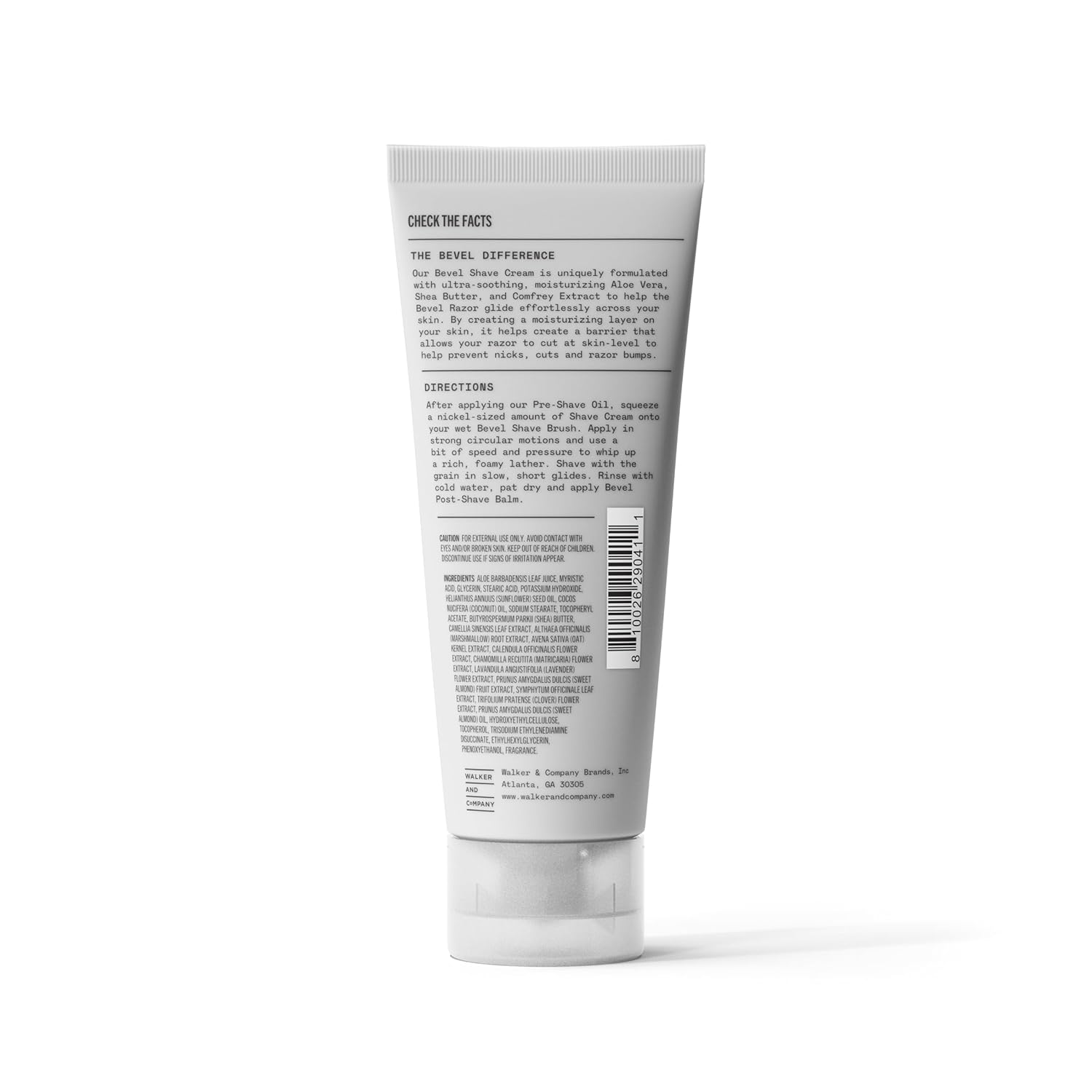 Provides detailed directions on how to properly apply and use the shave cream for optimal results. Highlights the product's unique moisturizing formula that creates a protective barrier for a…