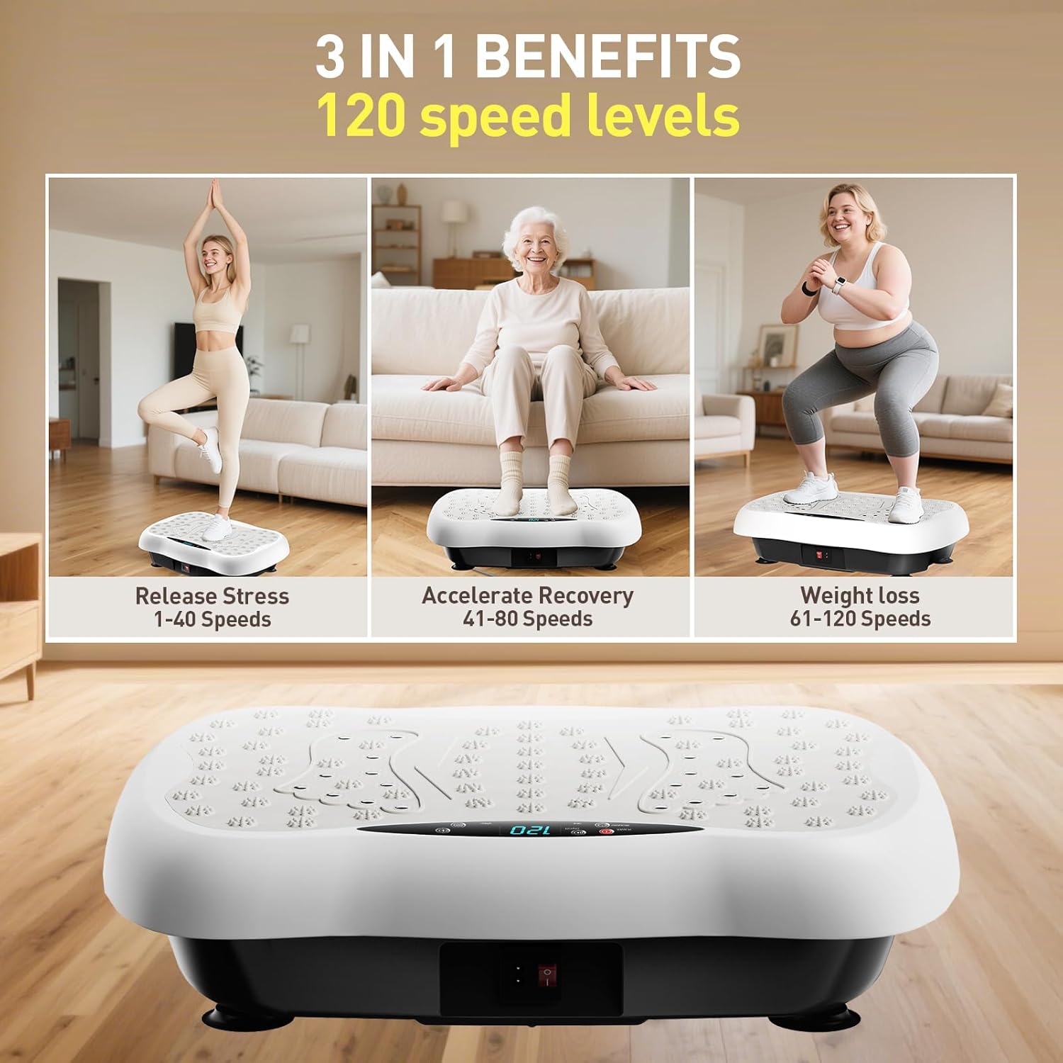 Vibration Plate Exercise Machine: Infographics