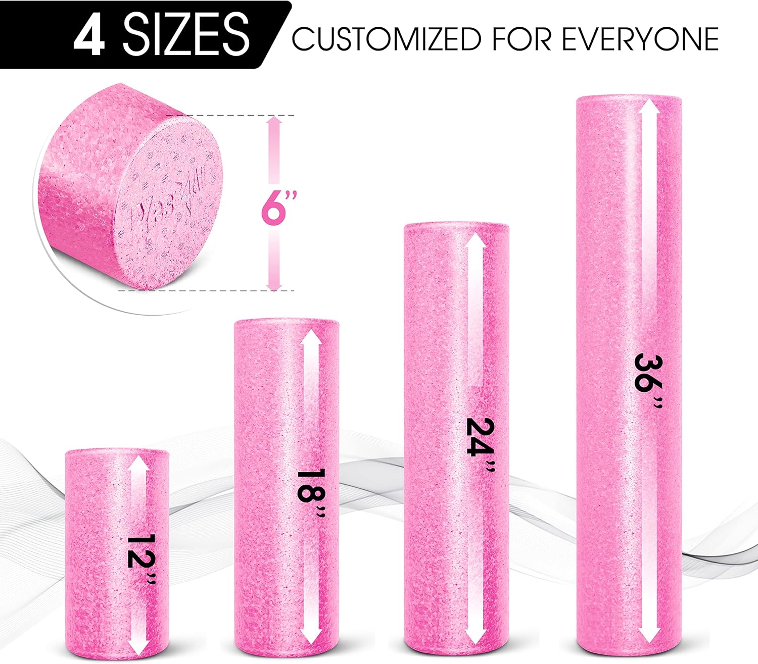 Shows the different size options available for the product, helping customers choose the right size for their needs.