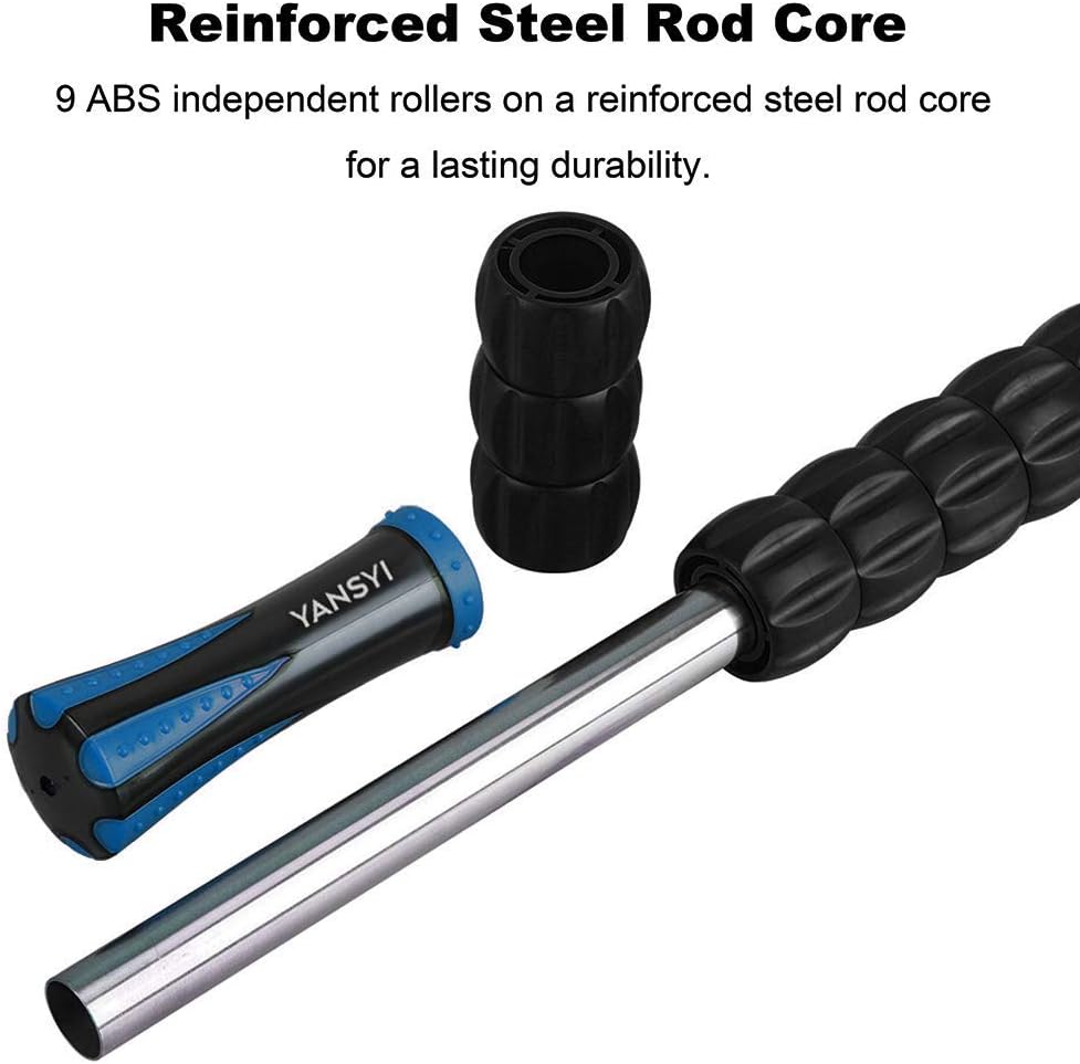 Highlights the durable construction of the product, emphasizing its reinforced steel rod core for lasting durability.