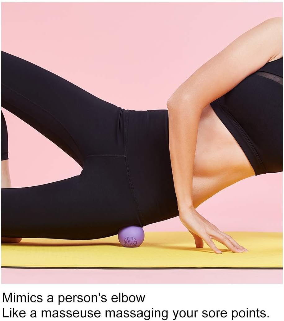 Demonstrates how to use a foam roller for muscle massage and recovery, focusing on the technique for targeting sore points. Highlights the product's ability to provide targeted muscle relief by…