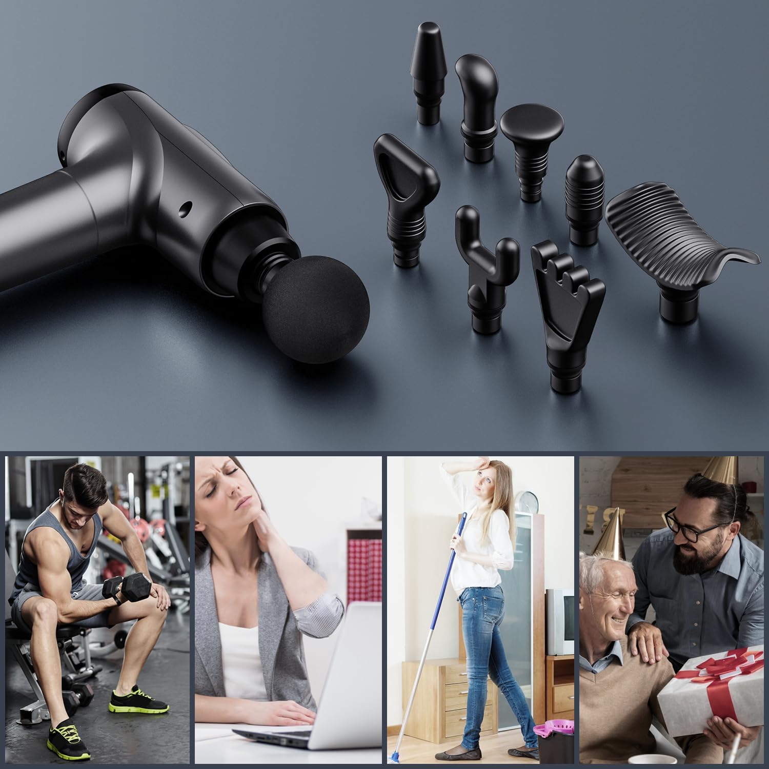 Massage Gun Deep Tissue: Infographics
