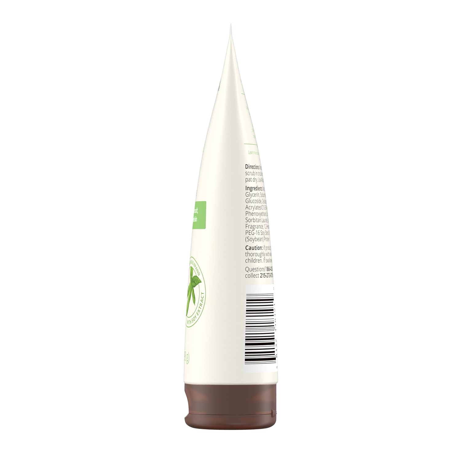 Highlights the product's use of natural ingredients, likely to appeal to eco-conscious consumers or those seeking gentler skincare options.