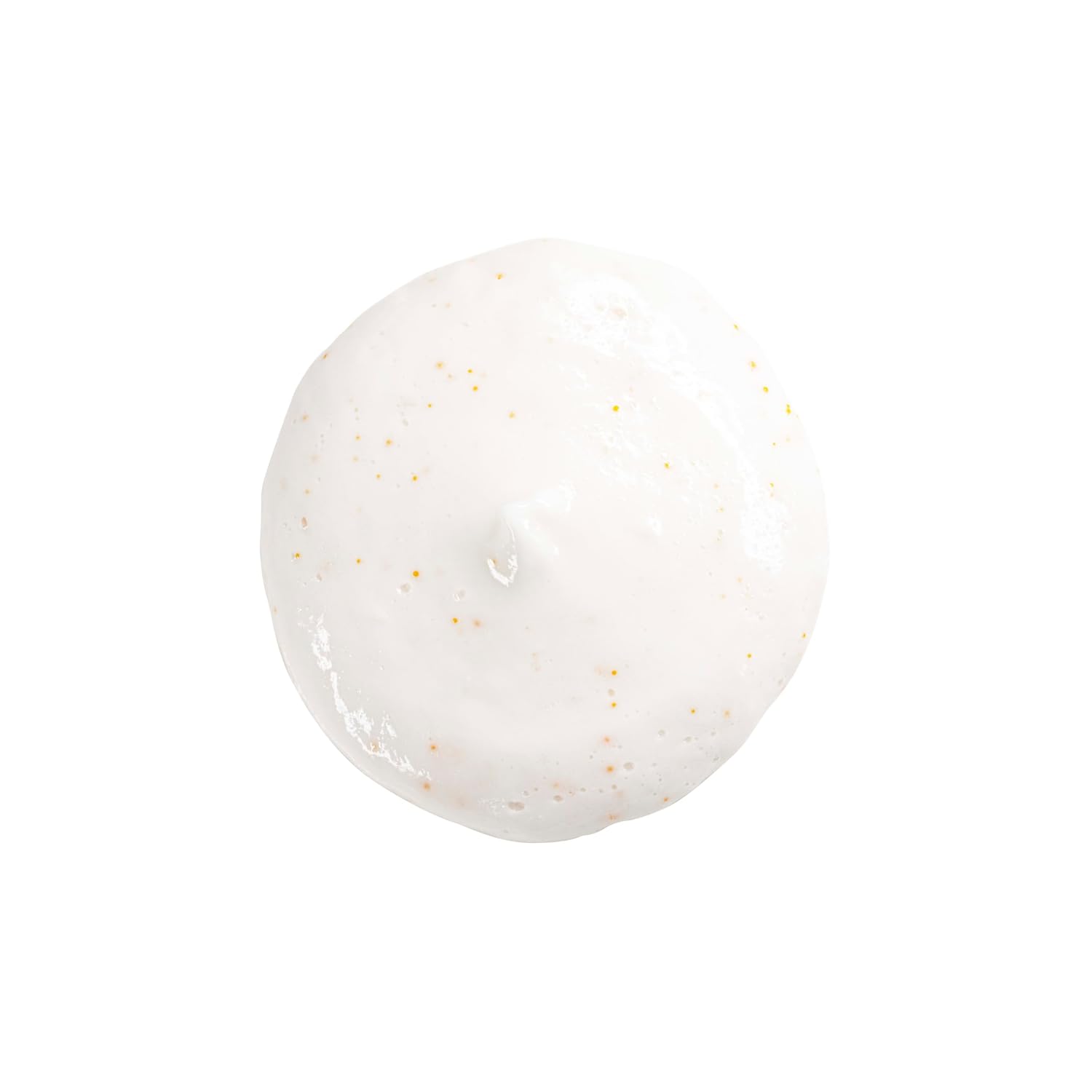 Showcases the product's unique texture with visible specks, likely to highlight its natural or artisanal qualities.