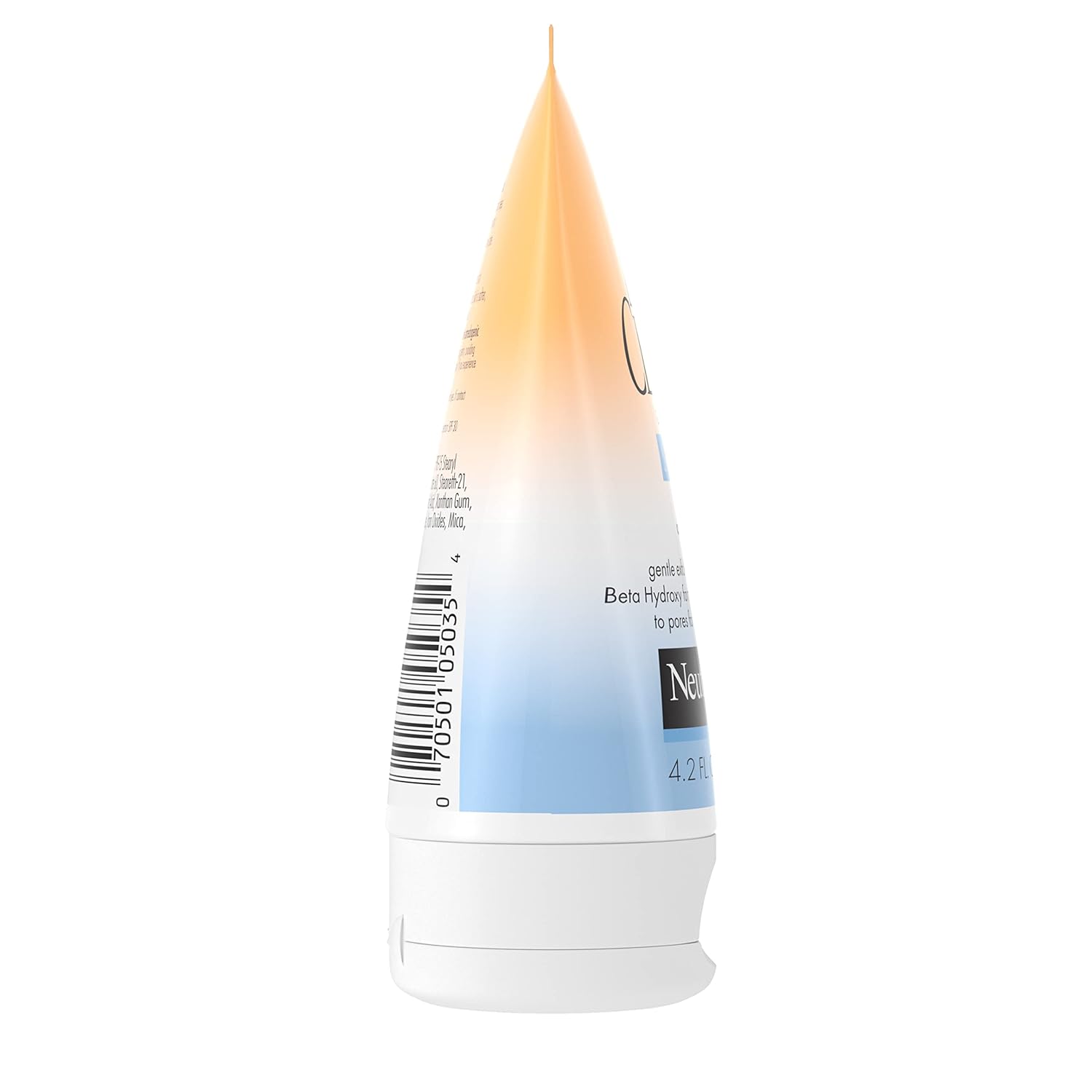 Highlights the product's gentle skincare properties, likely emphasizing its suitability for sensitive skin.