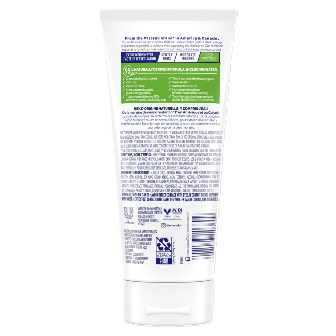 St. Ives Fresh Skin Apricot Face Scrub: Infographics
