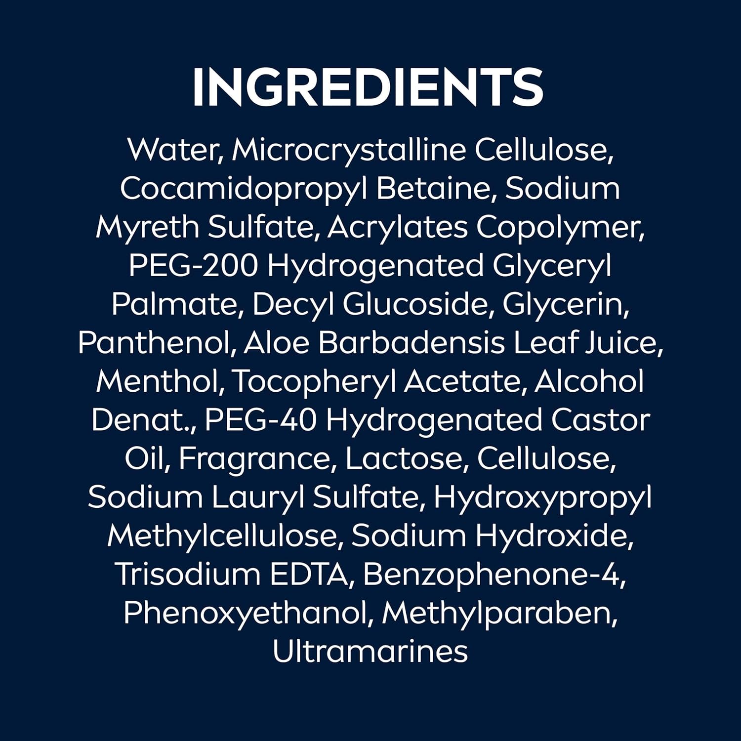 Provides a detailed list of ingredients to inform customers about the product's composition and build trust through transparency.
