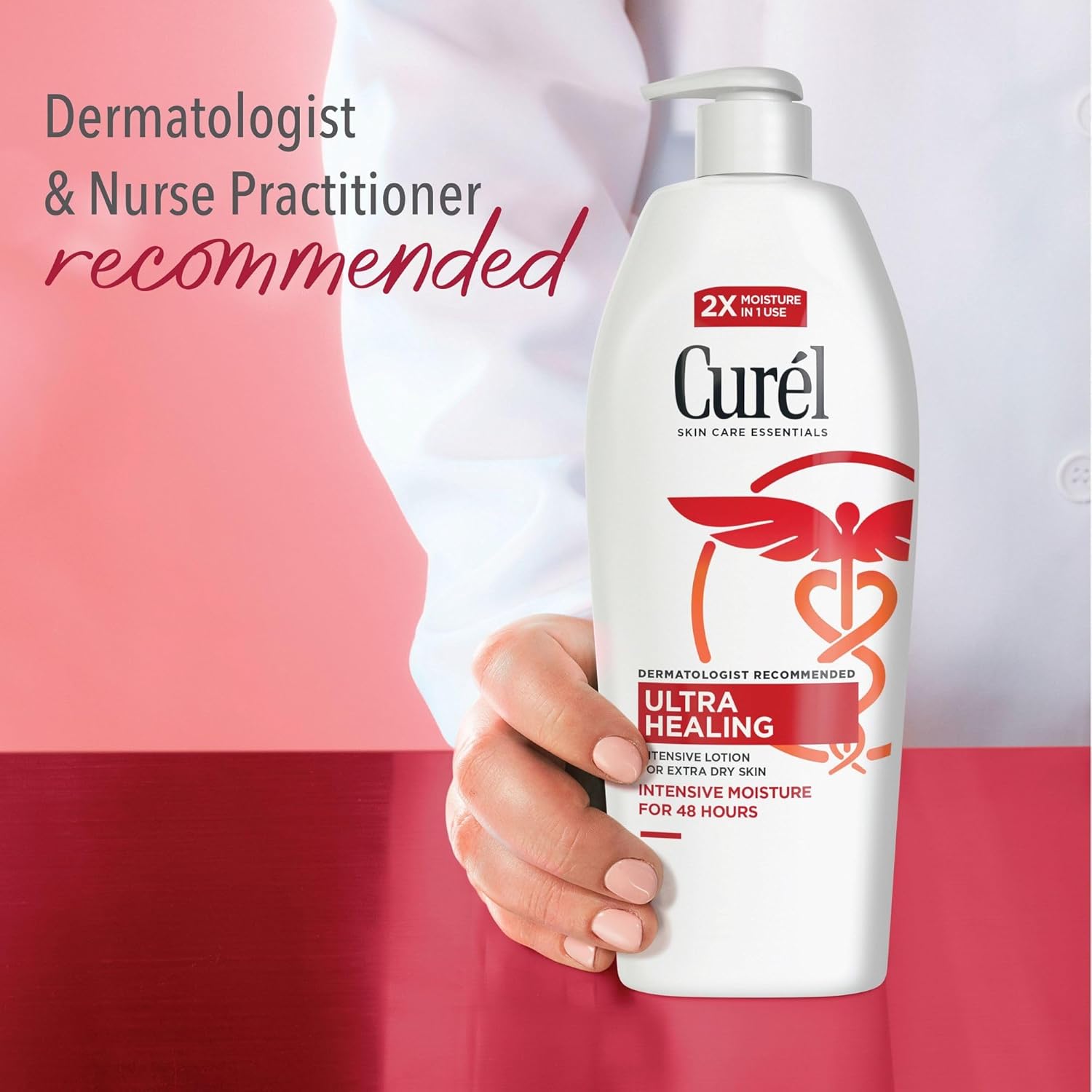 Builds credibility by highlighting that dermatologists and nurse practitioners recommend the product, reassuring customers of its effectiveness and quality.