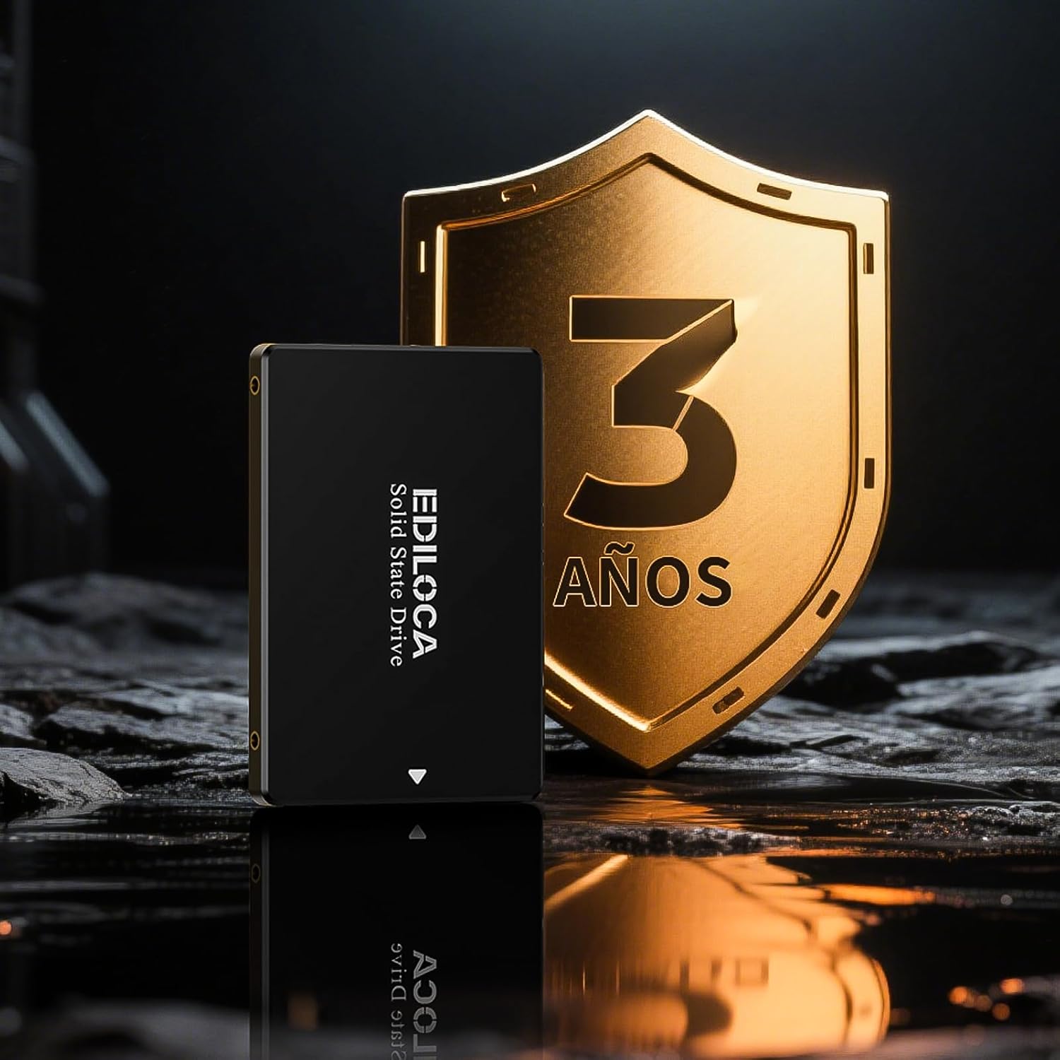 Highlights the product's 3-year warranty to reassure customers about its reliability and longevity.