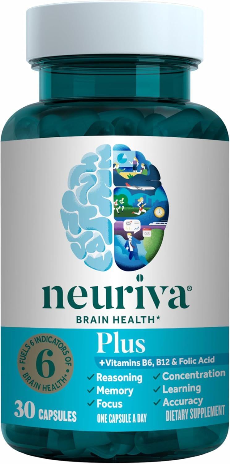 Highlights multiple cognitive benefits of the supplement including reasoning, memory, focus, concentration, learning, and accuracy.