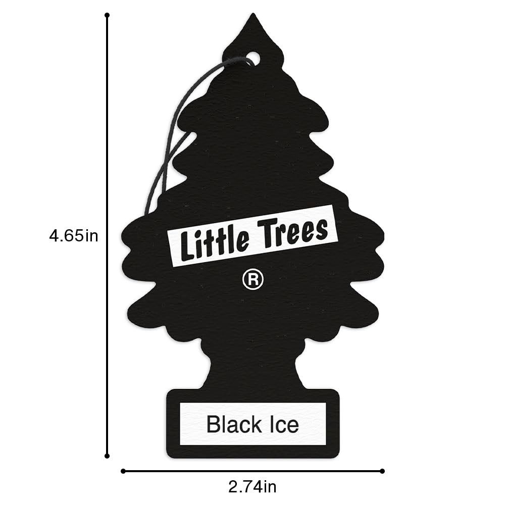 Provides exact measurements of the air freshener to inform customers about its size.