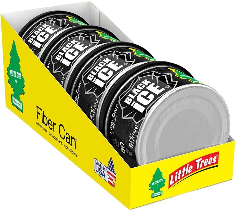 Shows the customer that they receive multiple units of the Black Ice air freshener product in a single purchase.