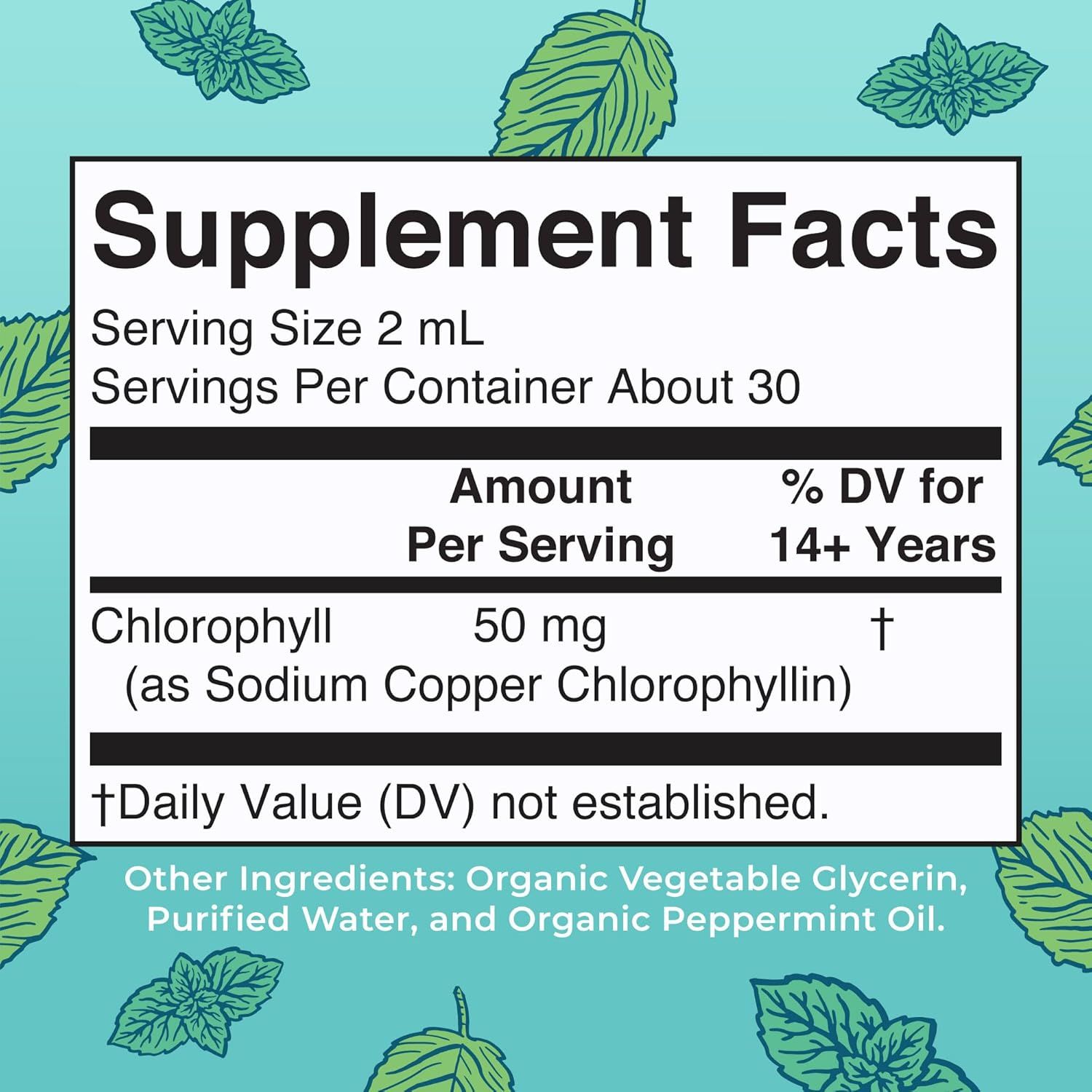 Provides detailed nutritional information and ingredient list to inform customers about the product's composition and dosage.