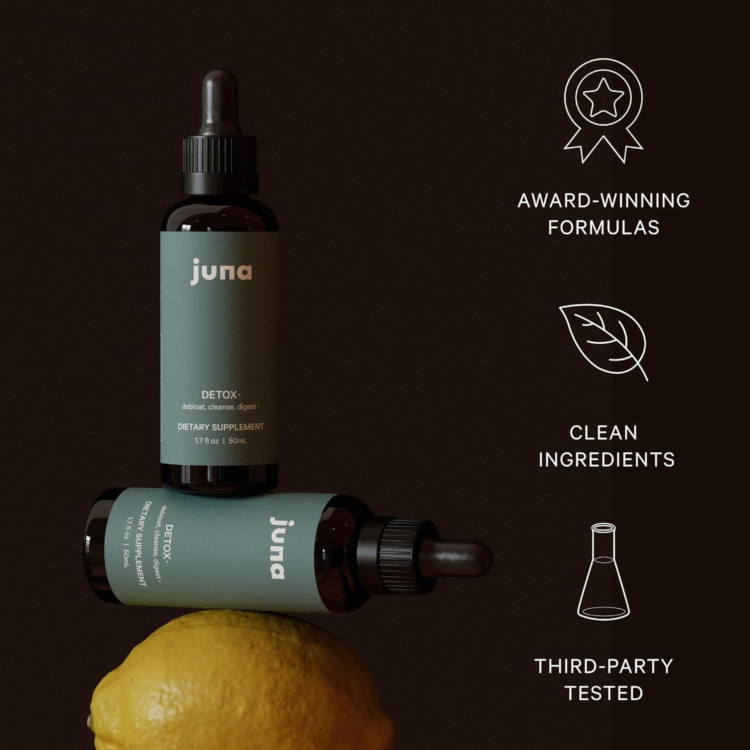 Highlights multiple quality aspects of the product to build trust and demonstrate its superiority in the market.