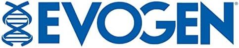 Emphasizes the Evogen brand logo and identity to build brand recognition and trust with shoppers.
