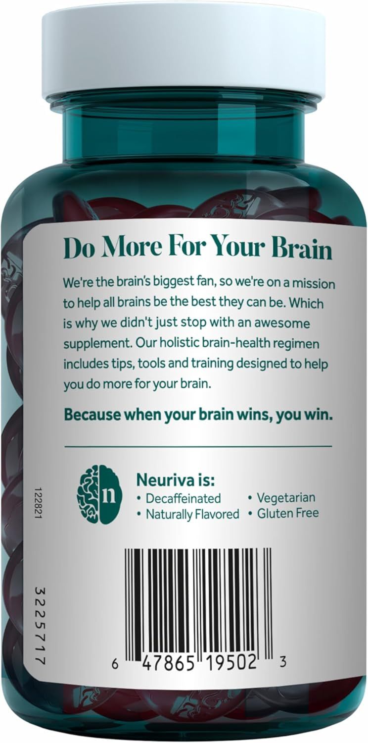 Emphasizes the brand's mission and values around brain health, building trust and emotional connection with shoppers by communicating their holistic approach beyond just the supplement.
