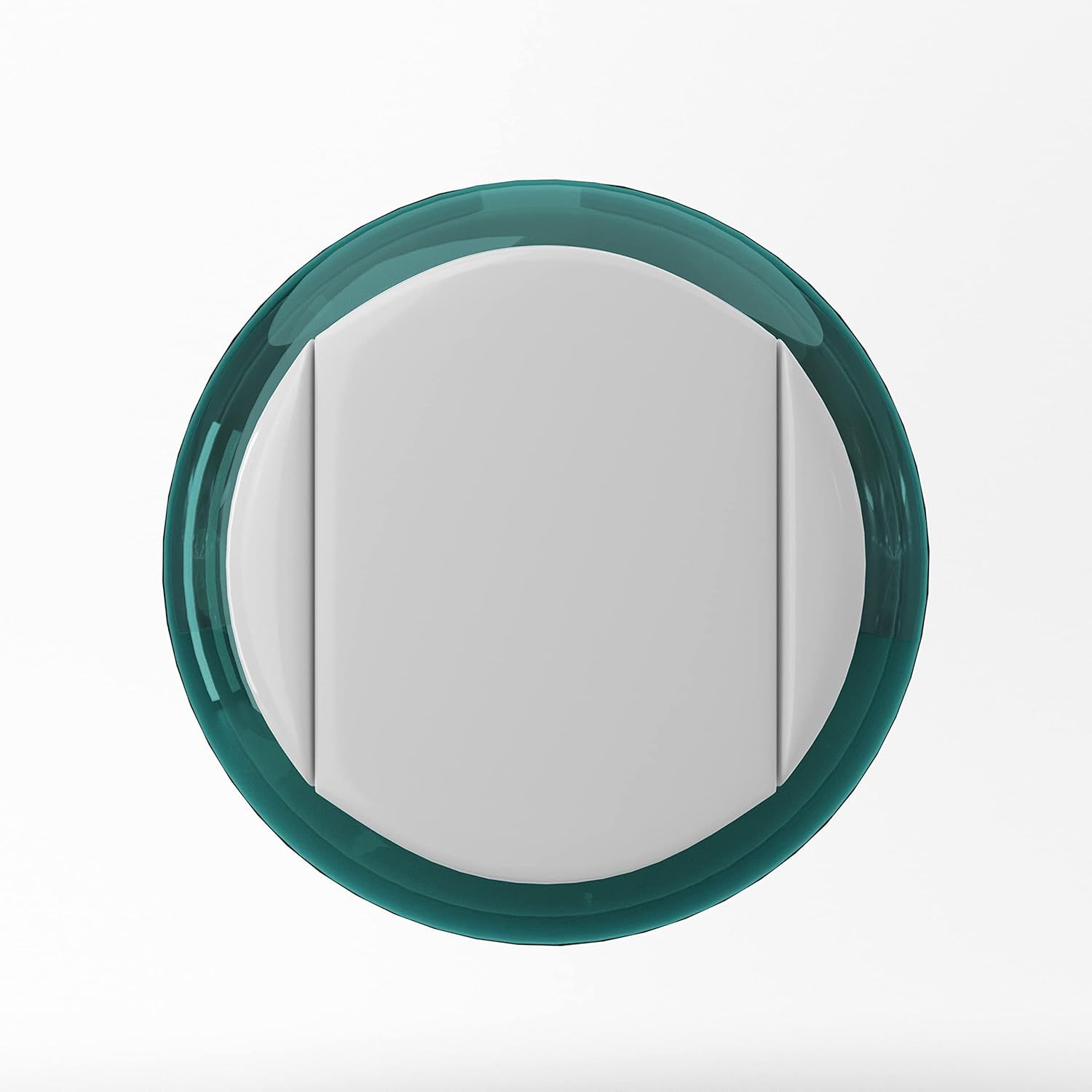 Shows the product in a clean, simple presentation to help shoppers visualize the mirror in their space without distracting text or callouts.