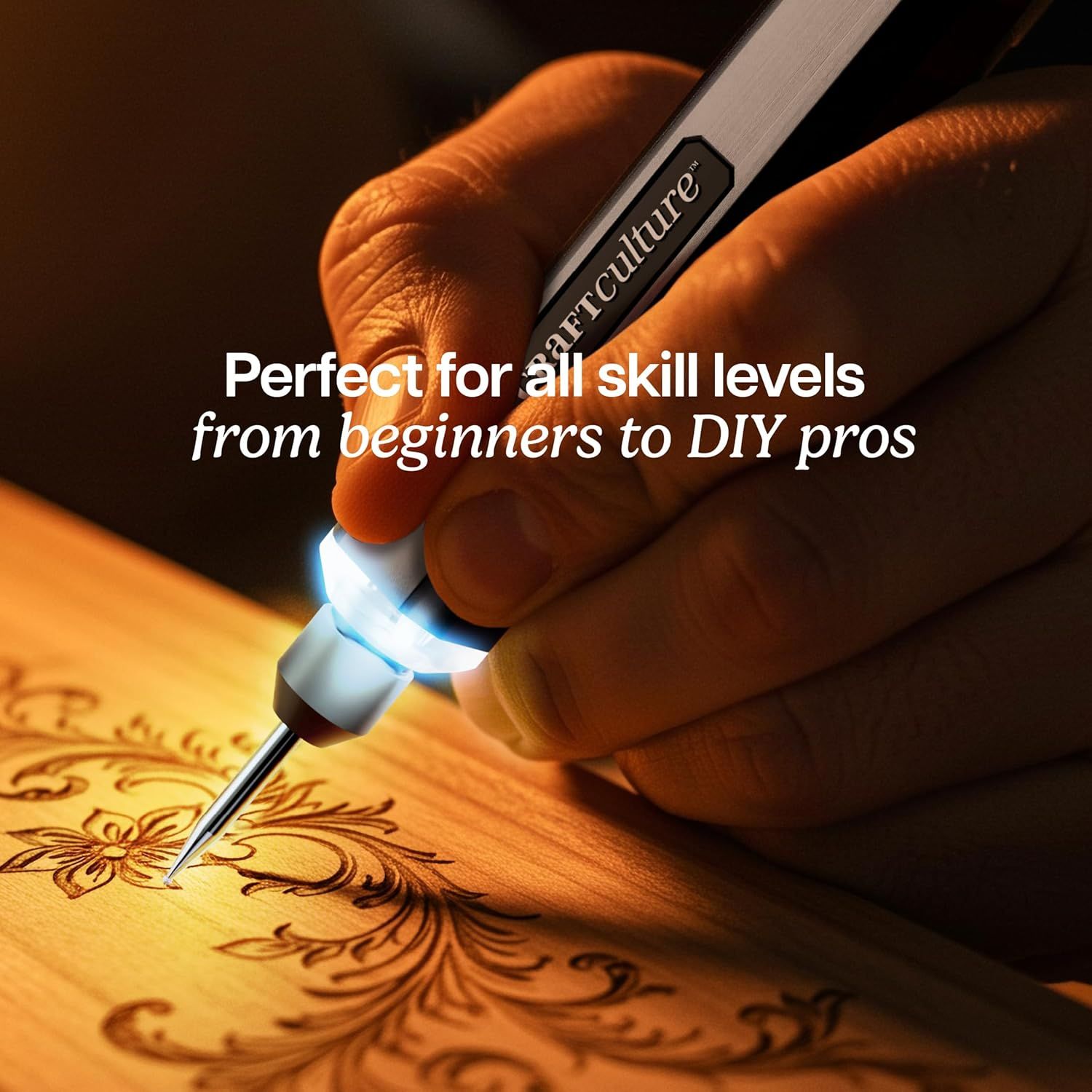 Communicates that the product is versatile and accessible for users ranging from beginners to experienced DIY professionals, reducing purchase hesitation.