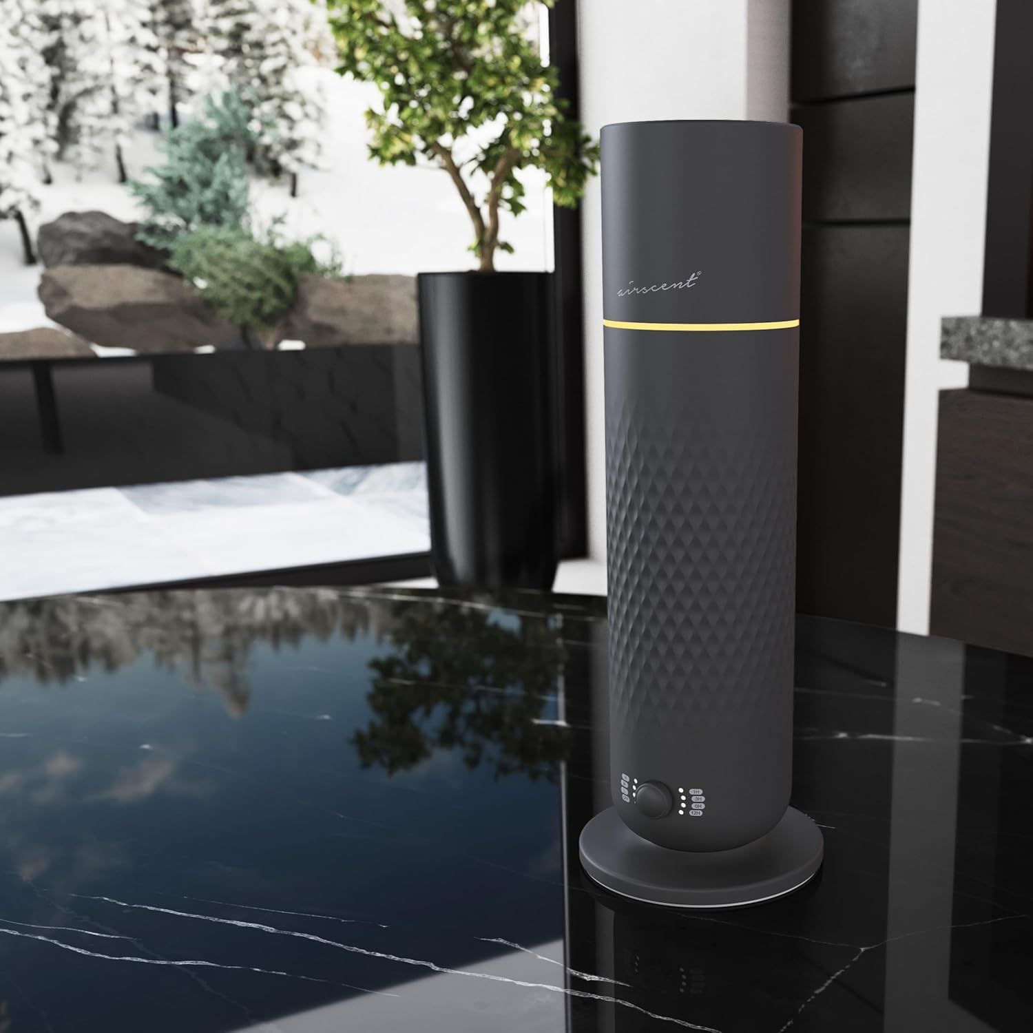Shows the product in a real-world upscale home setting to help shoppers visualize how it fits into their living space and lifestyle.