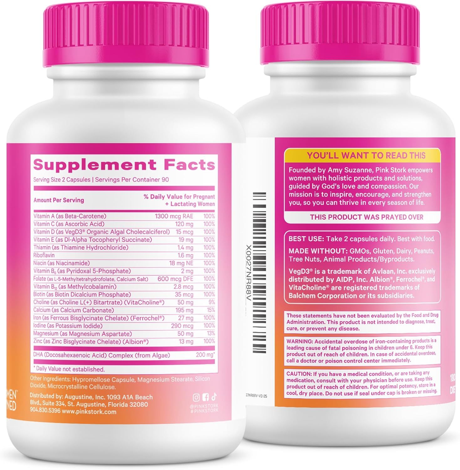 Provides comprehensive product information including nutritional facts, ingredients, dosage instructions, and brand mission to help shoppers understand what they are purchasing and how to use it…