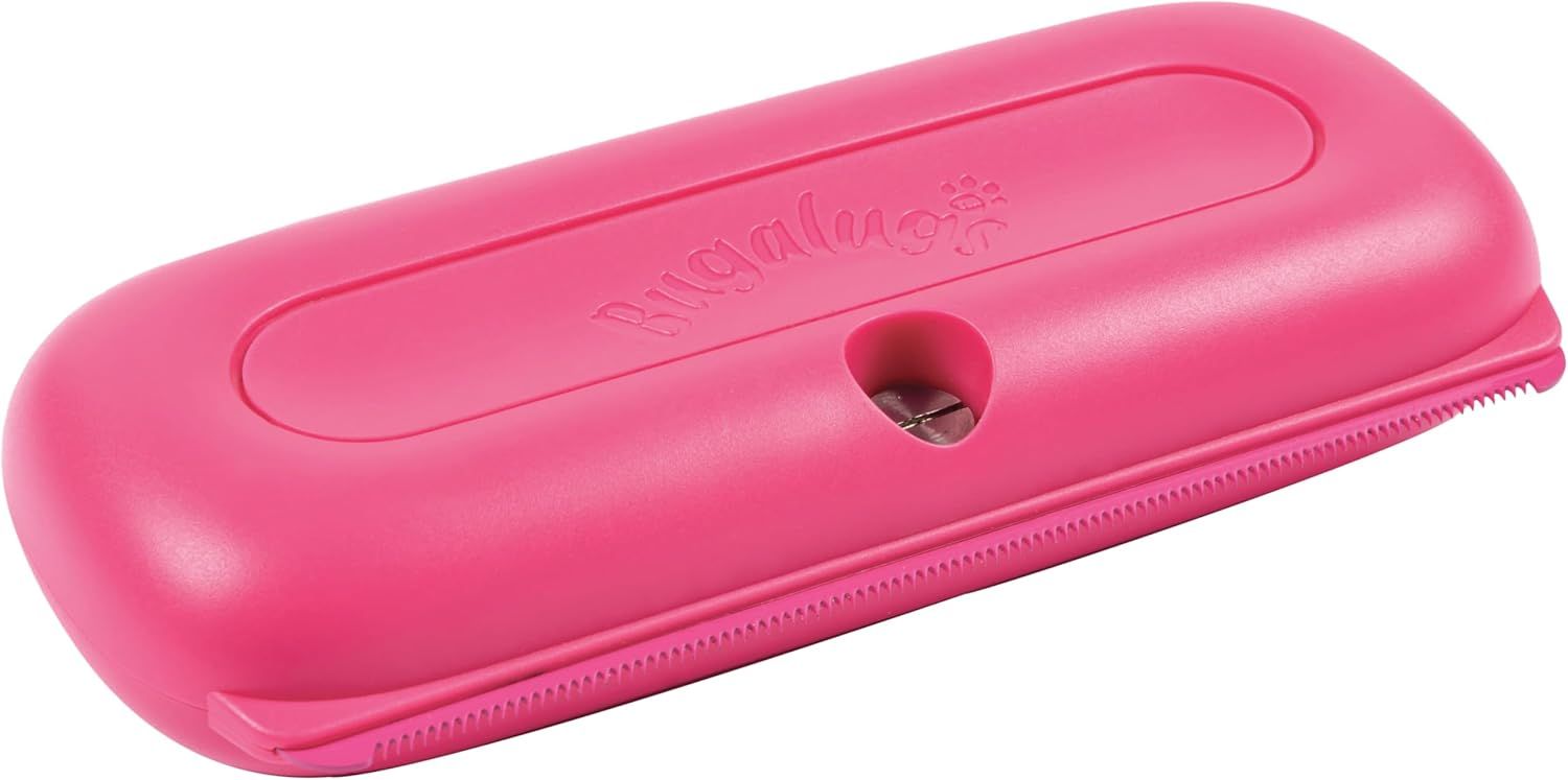 Shows the product in a clean, simple presentation on a white background to help shoppers visualize the physical appearance and design of the pink bag sealer.
