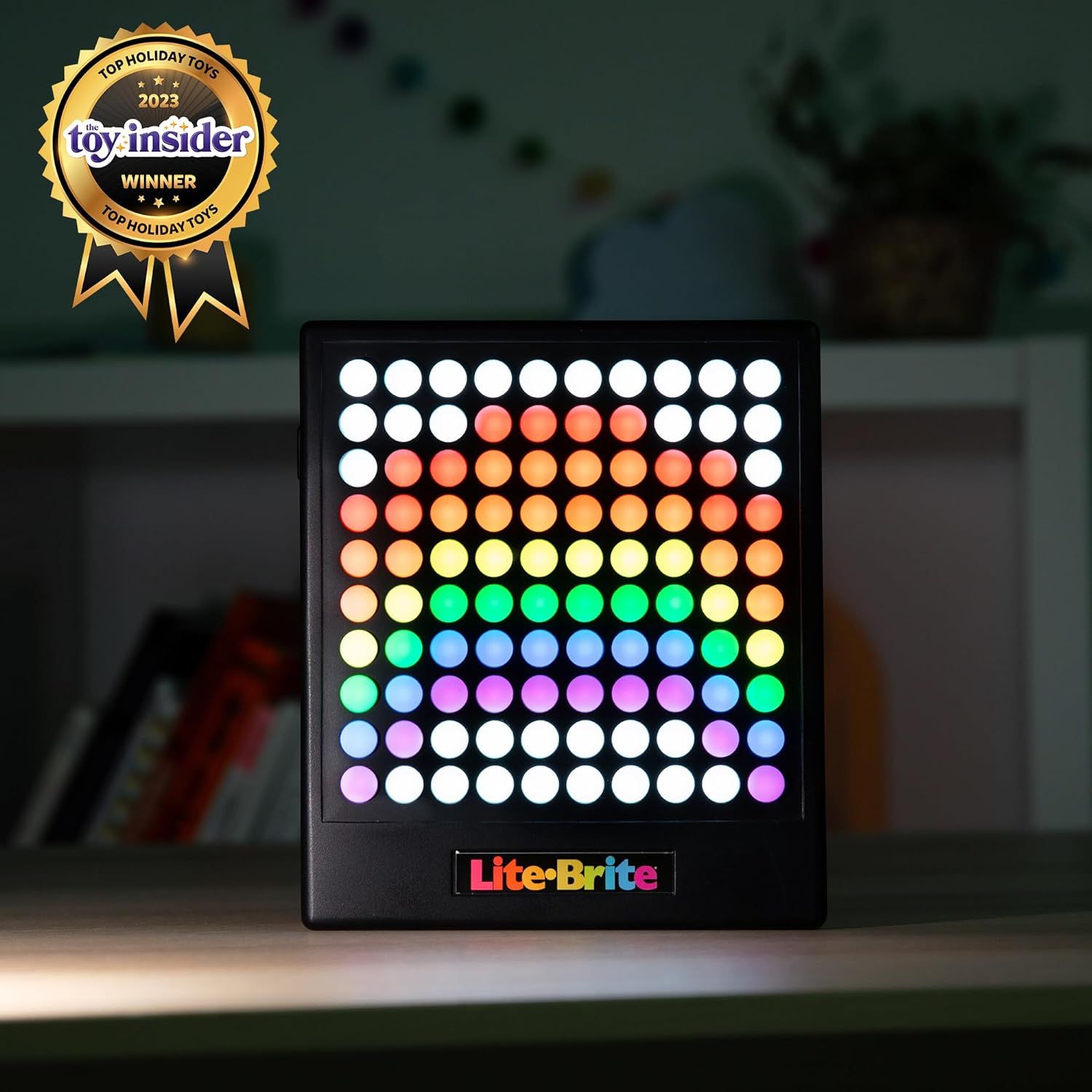 Builds credibility and trust by showcasing that the product won the Top Holiday Toys 2023 award from Toy Insider, a recognized industry publication.