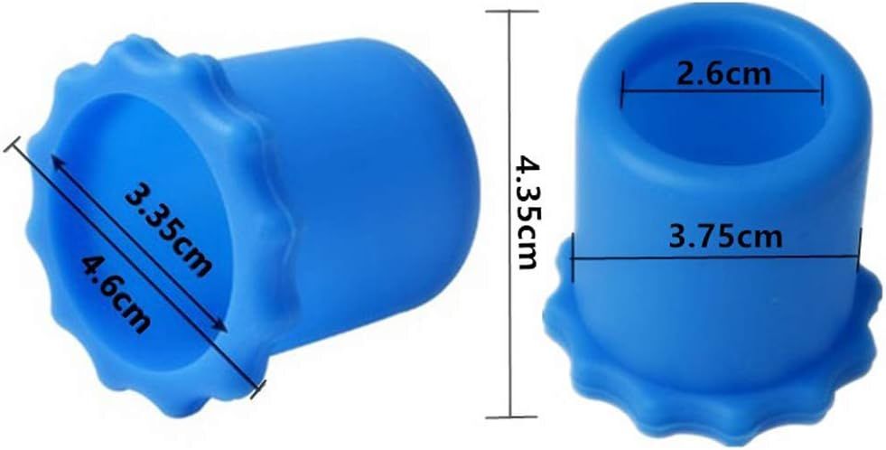 Communicates the exact physical dimensions of the product using labeled measurements to help shoppers understand its size and ensure it fits their needs.