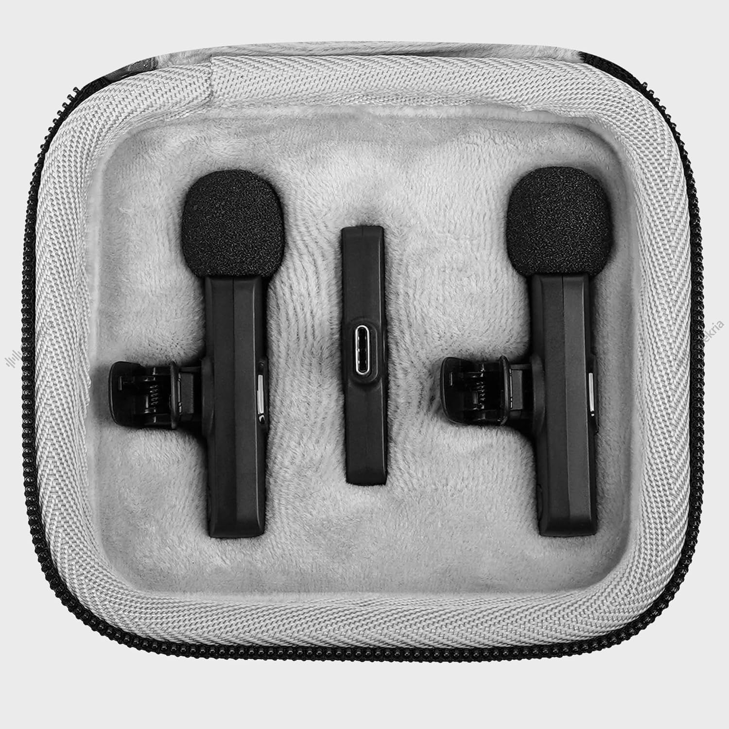 Shows everything included in the package so shoppers know exactly what they will receive when they purchase this microphone set.