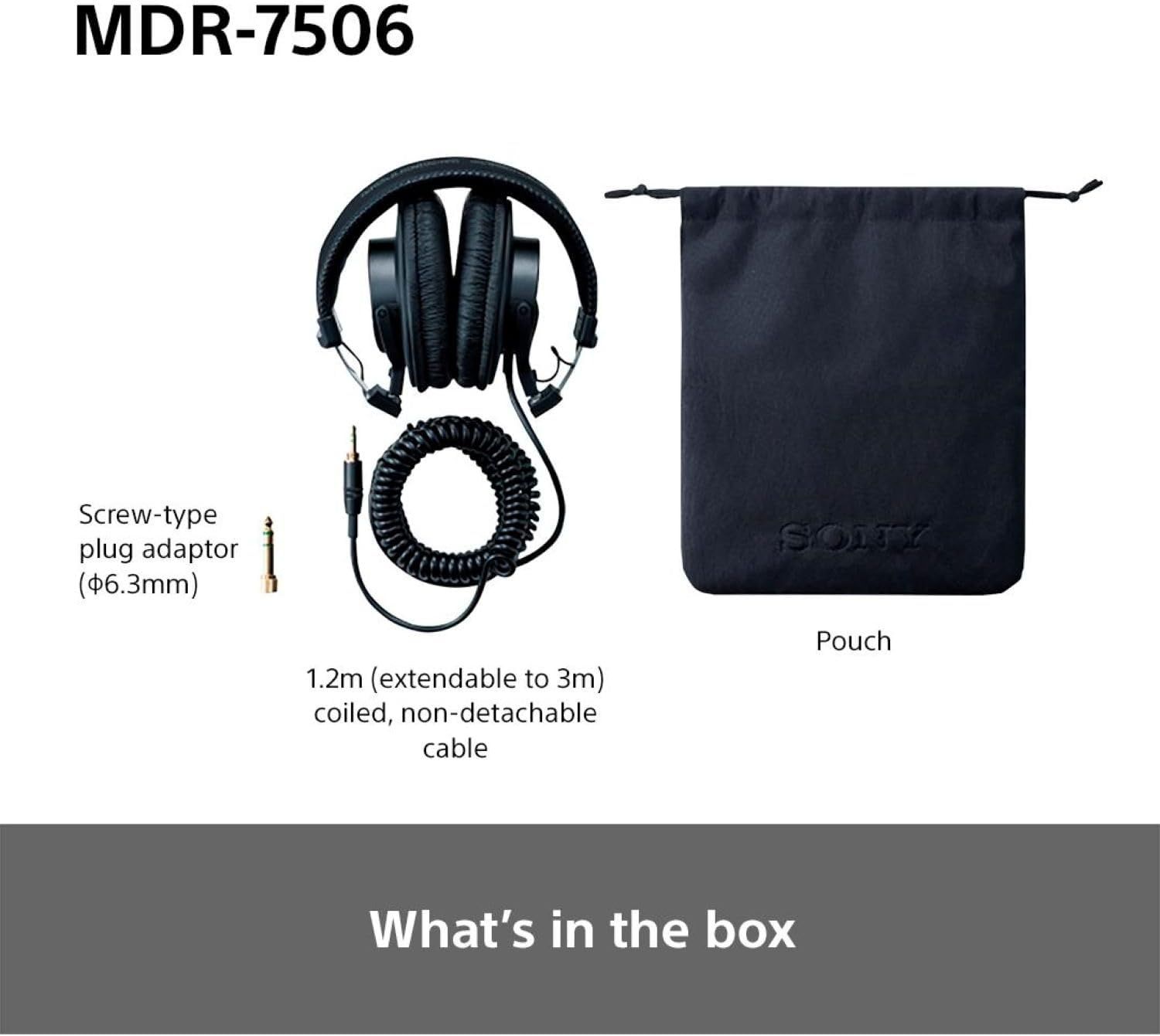 Shows everything included in the box so shoppers know exactly what accessories and items they will receive with their purchase.