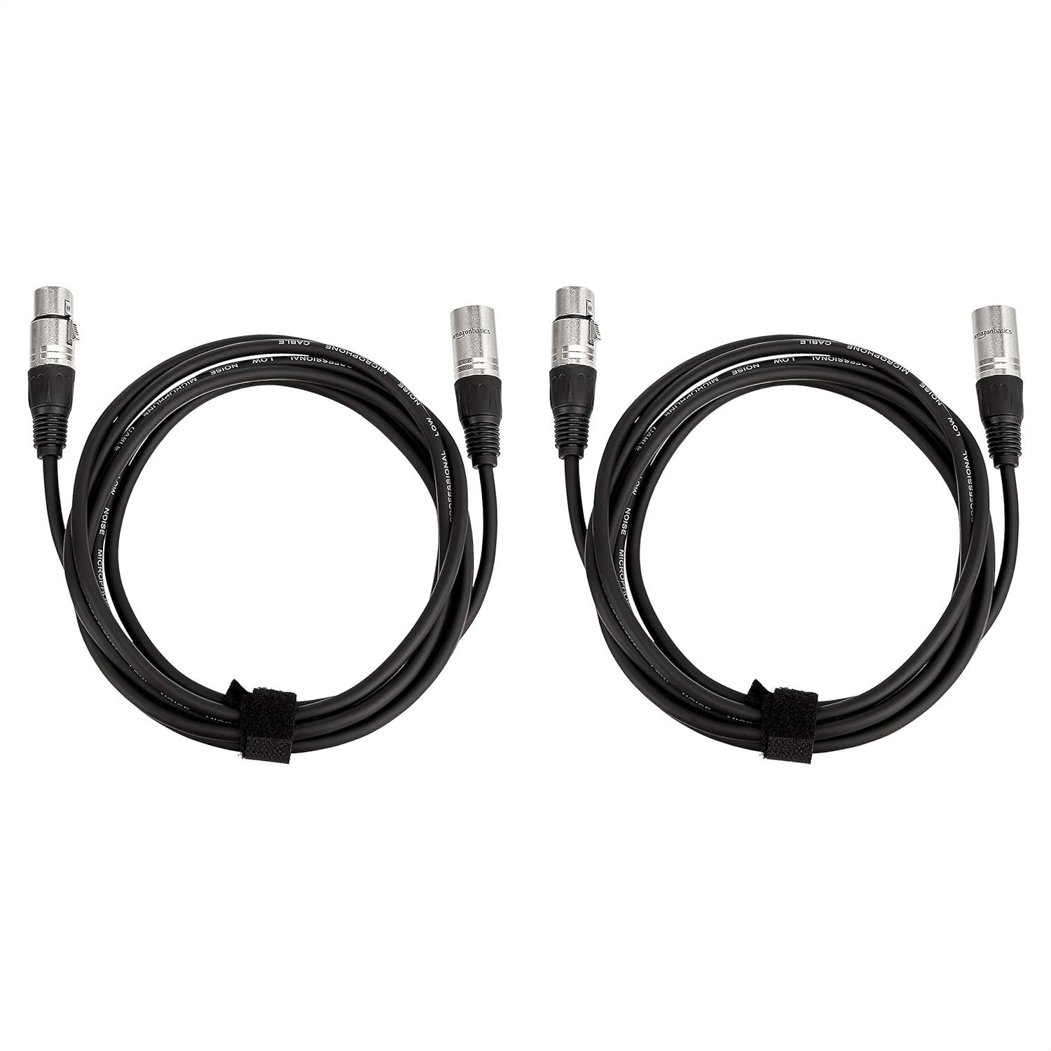 Shows the customer that they will receive two identical XLR cables with their purchase, clarifying the quantity and what comes in the package.