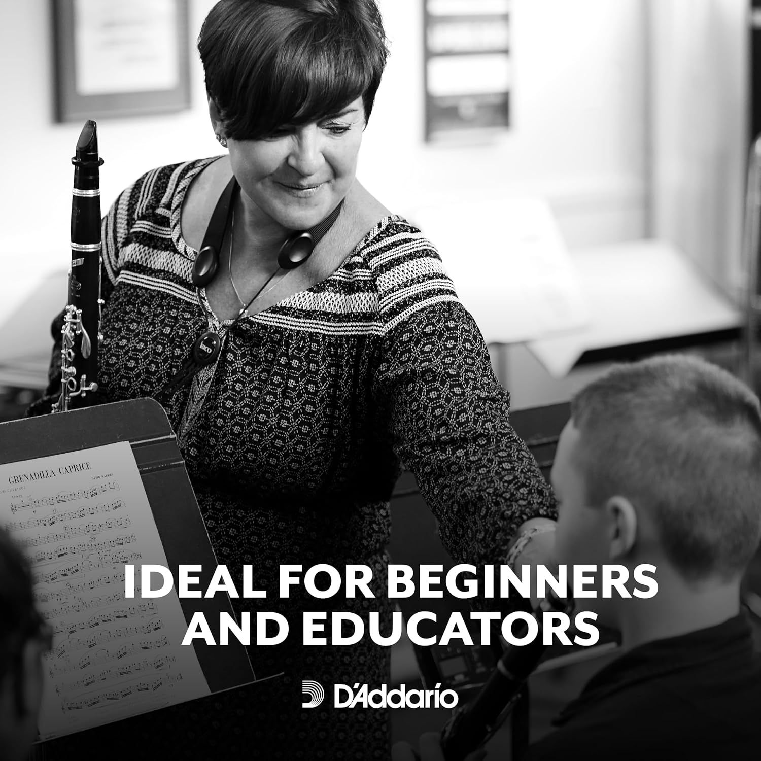 Demonstrates that the product is suitable for educational settings and beginner musicians, showing its versatility in teaching and learning environments.