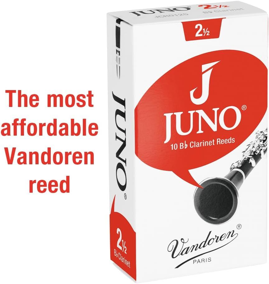 Communicates that this is the most affordable Vandoren reed option, helping budget-conscious musicians make a purchasing decision.