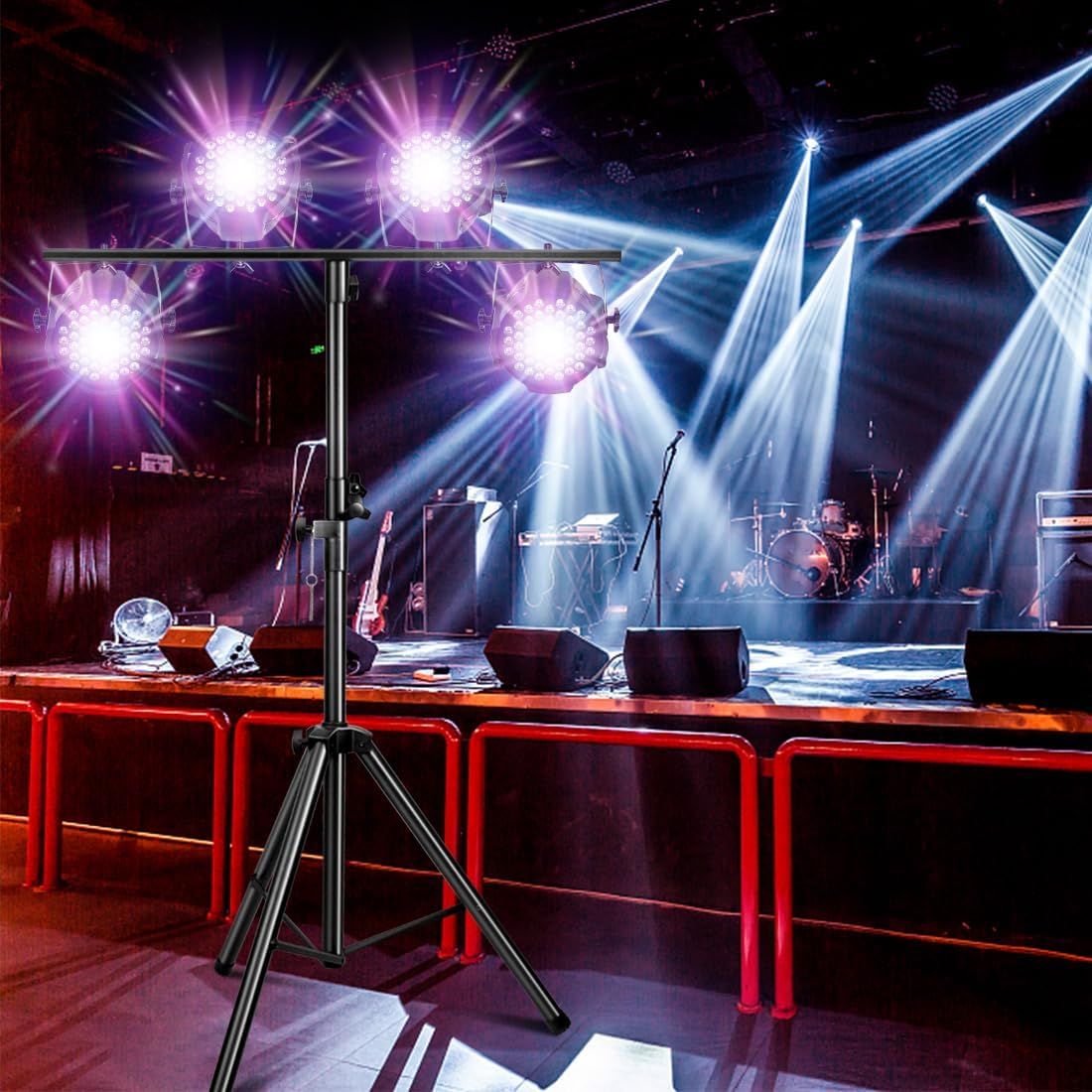 Demonstrates the product's effectiveness in a professional concert or stage environment, showing it can handle demanding performance and entertainment applications.