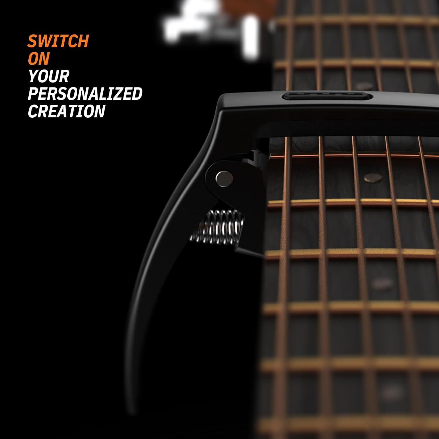 Communicates that the product enables personalized customization, appealing to musicians who want to create their own unique sound or style.