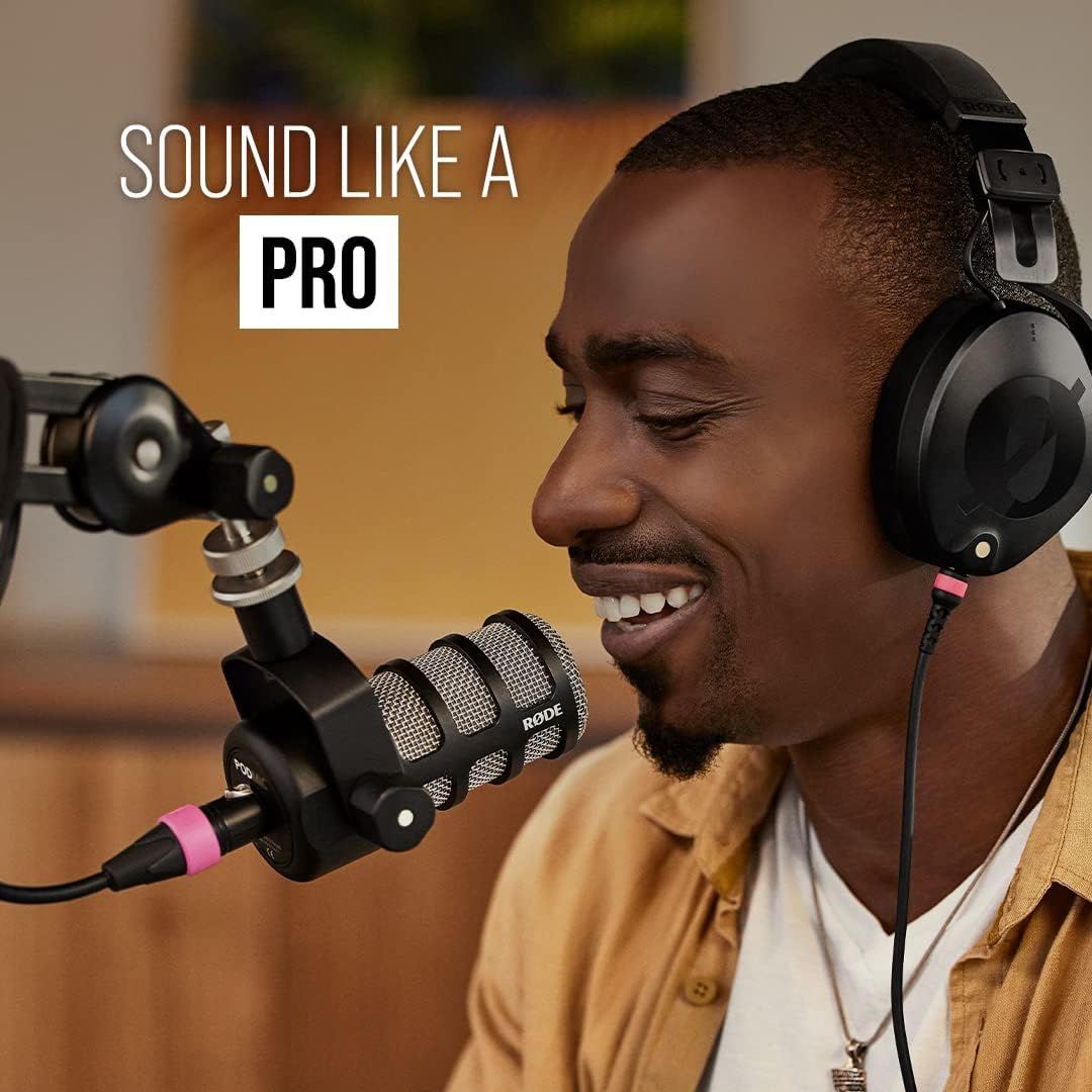 Communicates that the product delivers professional-grade sound quality, appealing to content creators and podcasters who want studio-level performance.