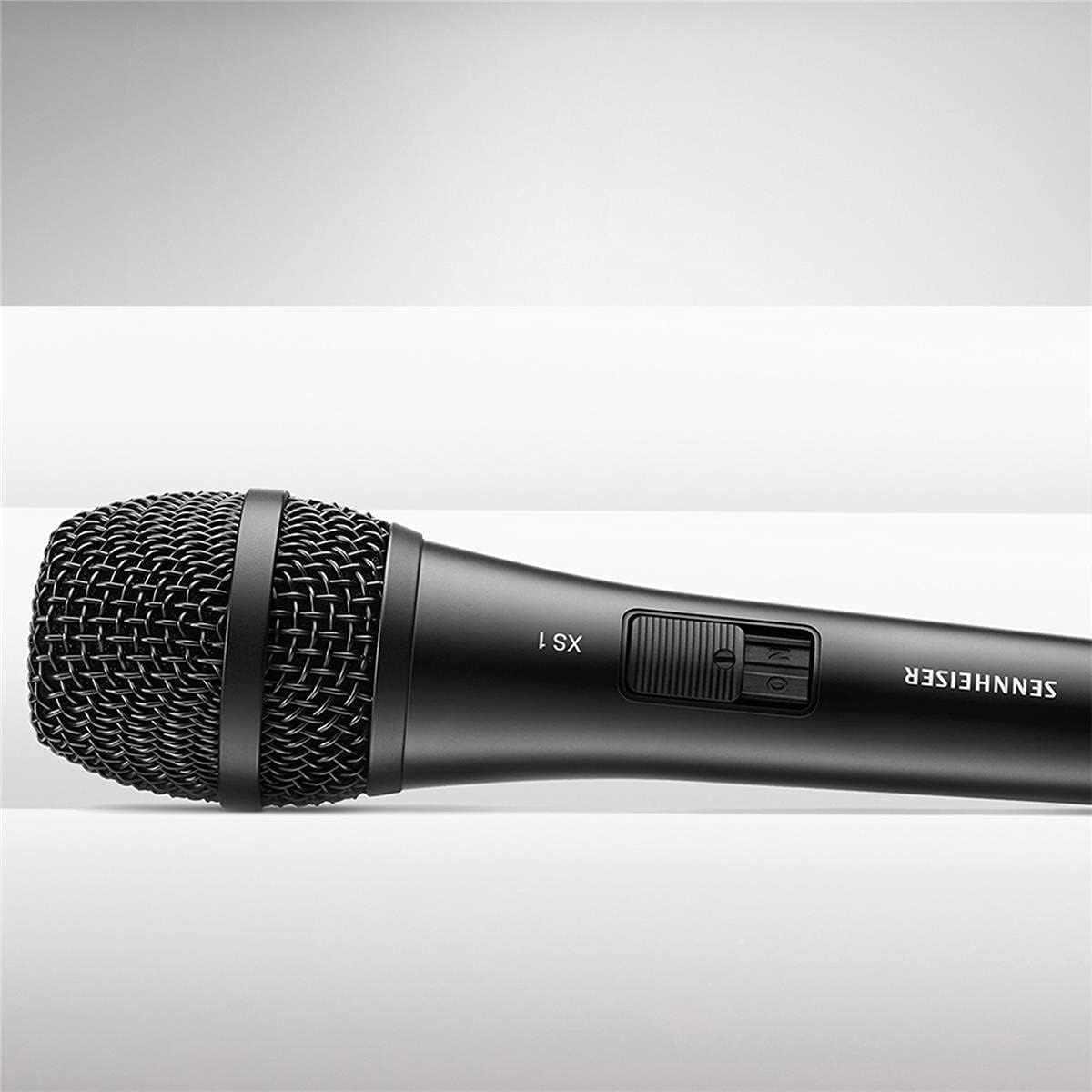 Displays the microphone in a clean, professional setting to help shoppers visualize the product and its design details without overlaid text or feature callouts.