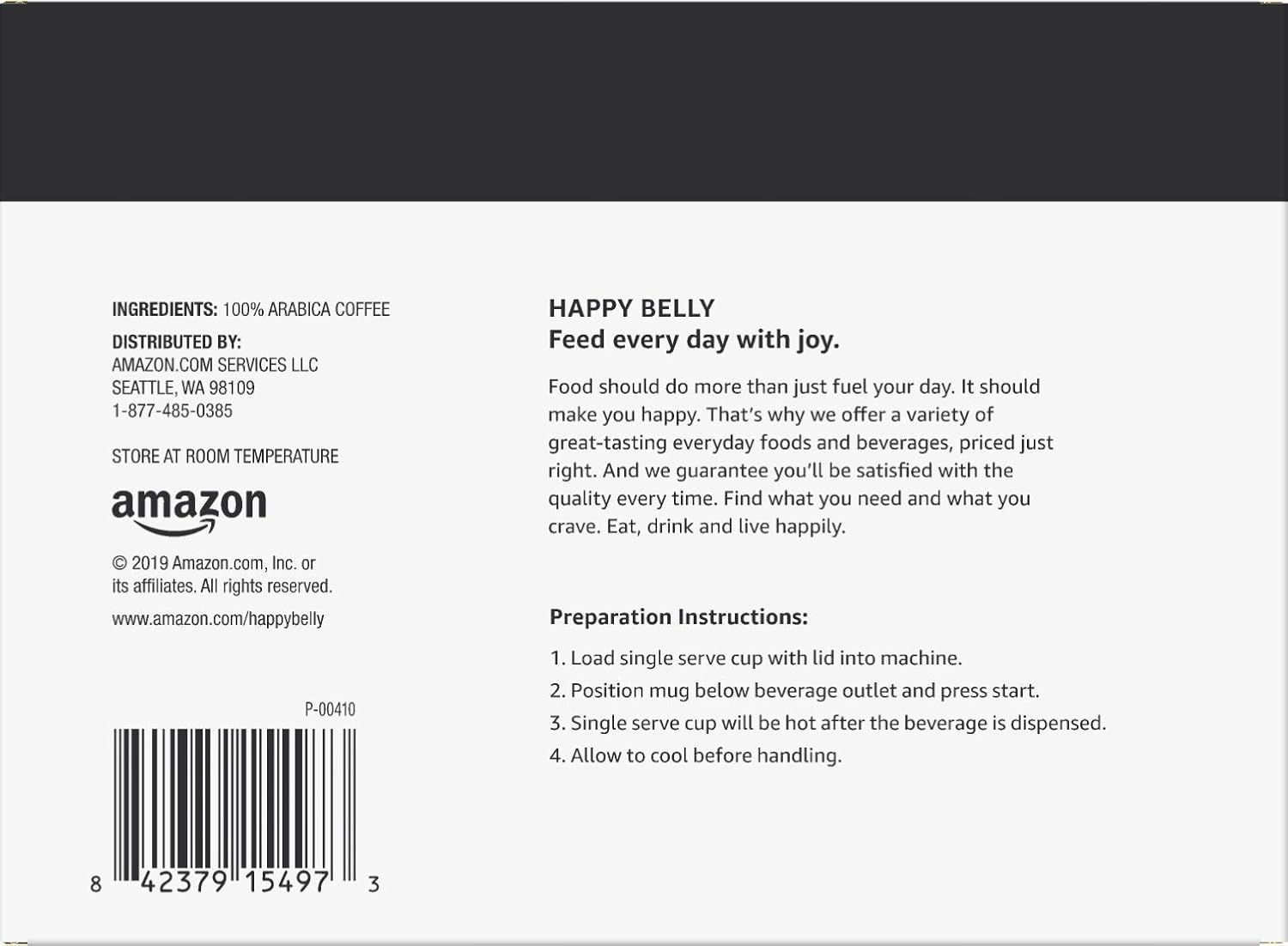 Provides step-by-step instructions on how to prepare the coffee product using a single-serve machine to help customers use the product correctly.