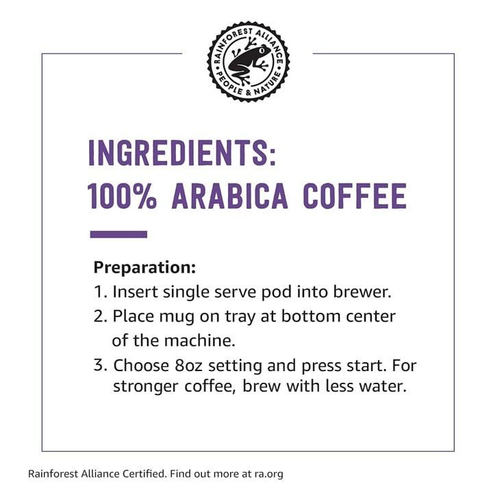 Provides step-by-step instructions on how to prepare the coffee product using a single-serve brewer, reducing friction and answering common usage questions.
