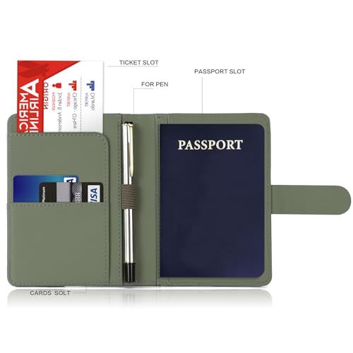 This image breaks down the passport holder by labeling its key organizational features including ticket slot, passport slot, pen holder, and card slots to help shoppers understand the product's…