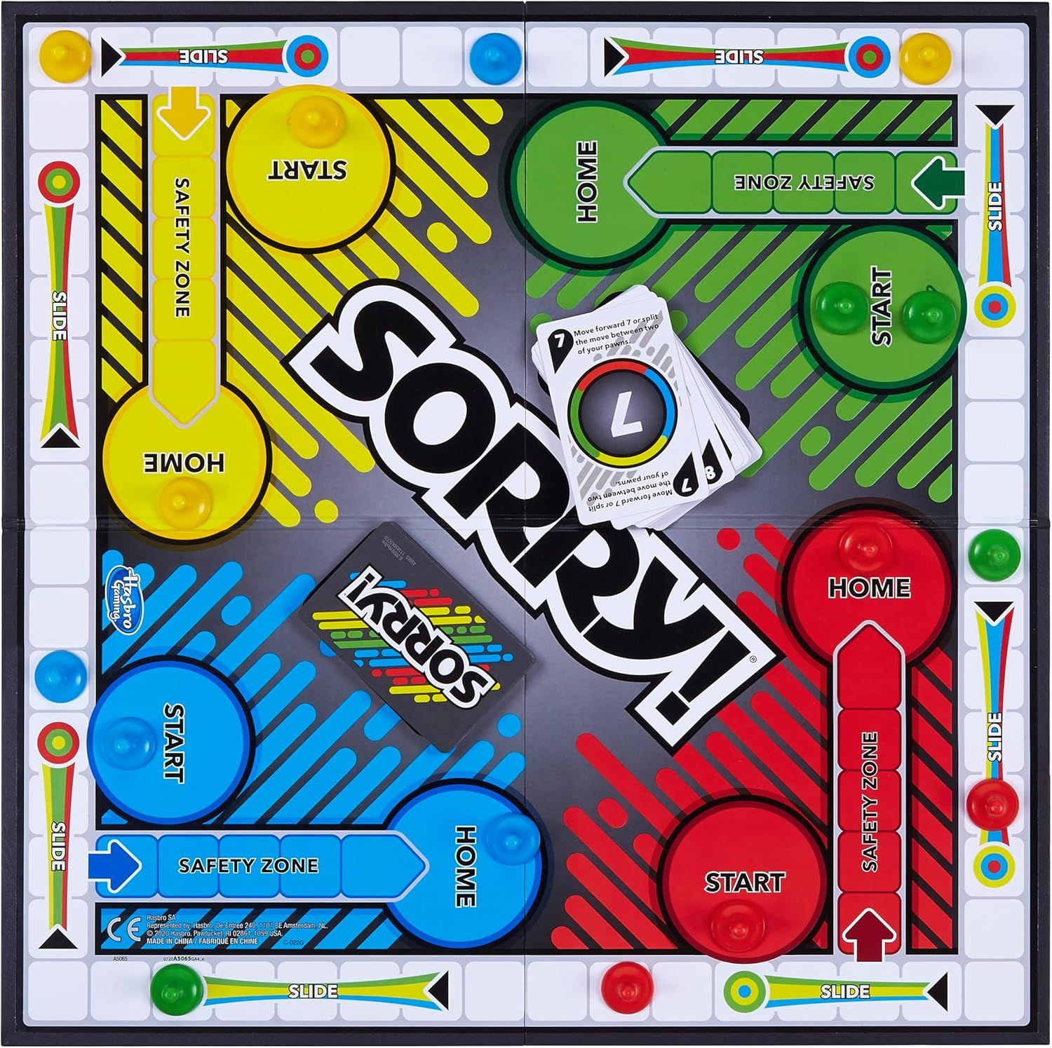 This image shows the game board layout and instructions to help shoppers understand how to set up and play the board game, demonstrating ease of use and gameplay mechanics.