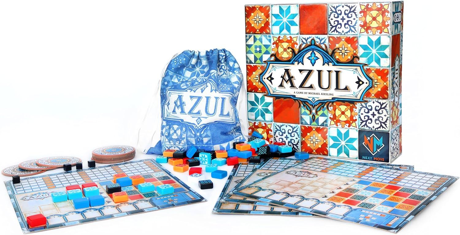 Shows everything included in the board game package to help shoppers understand the complete contents and value of what they will receive when purchasing.