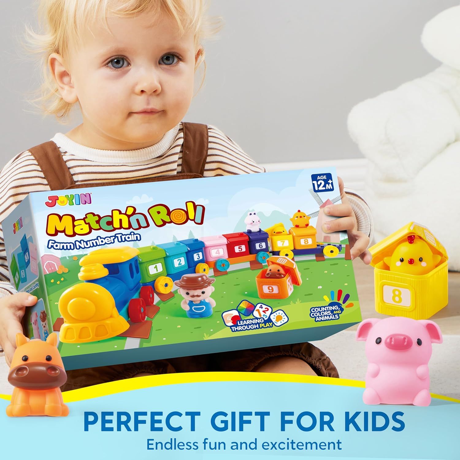 Positions the product as an ideal gift for children, emphasizing fun and excitement to appeal to gift-givers and parents during shopping occasions.