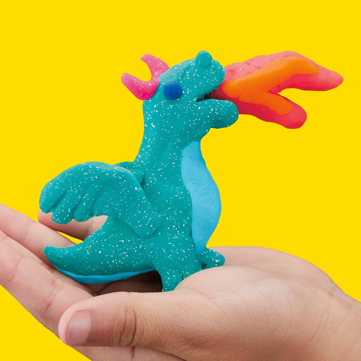 Demonstrates the compact, hand-held size of the product to help shoppers understand its physical dimensions and portability.